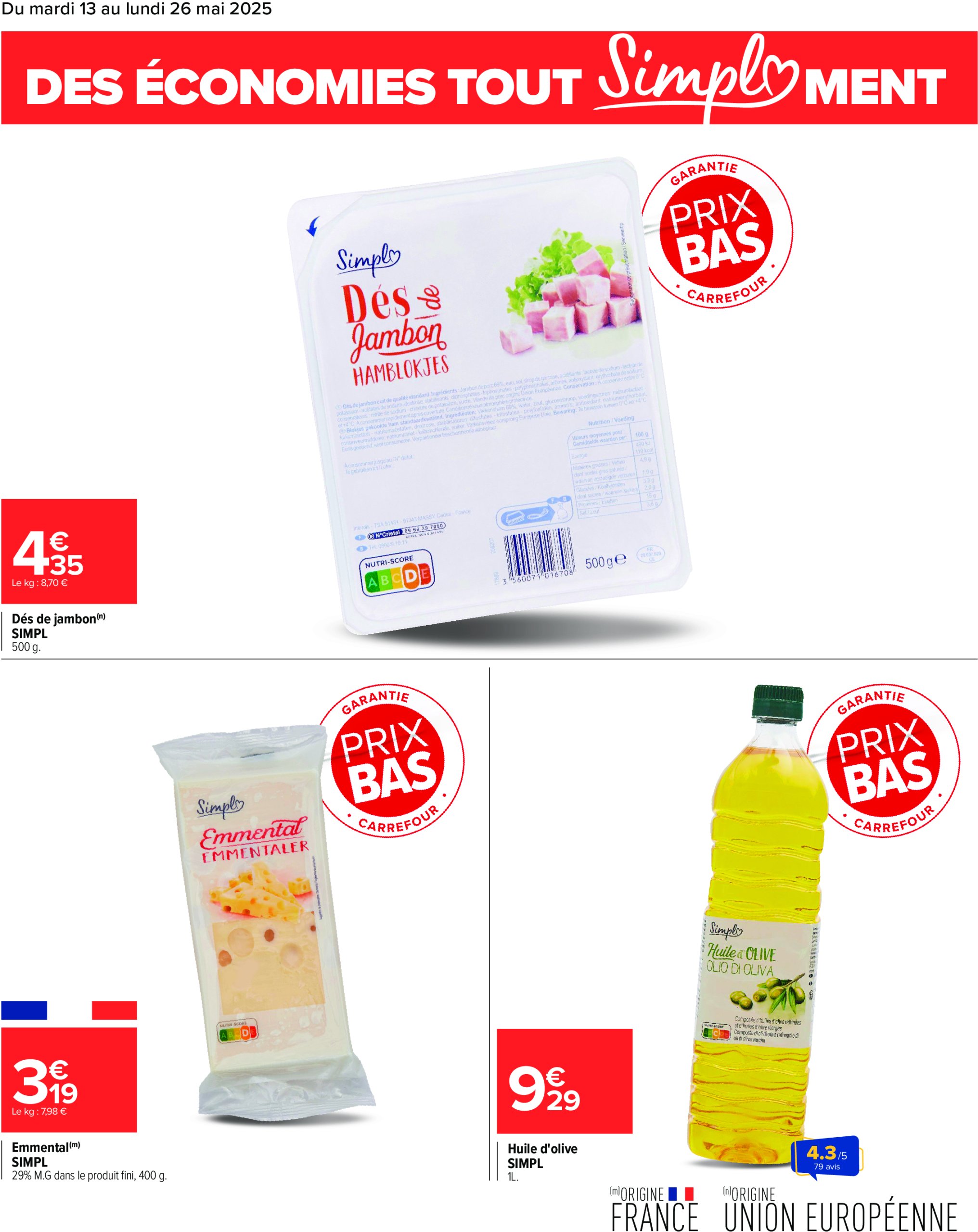 carrefour - Catalogue Carrefour valable dès 13/05 - 26/05 - page: 48 carrefour - Catalogue Carrefour valable dès 13/05 - 26/05 - page: 48