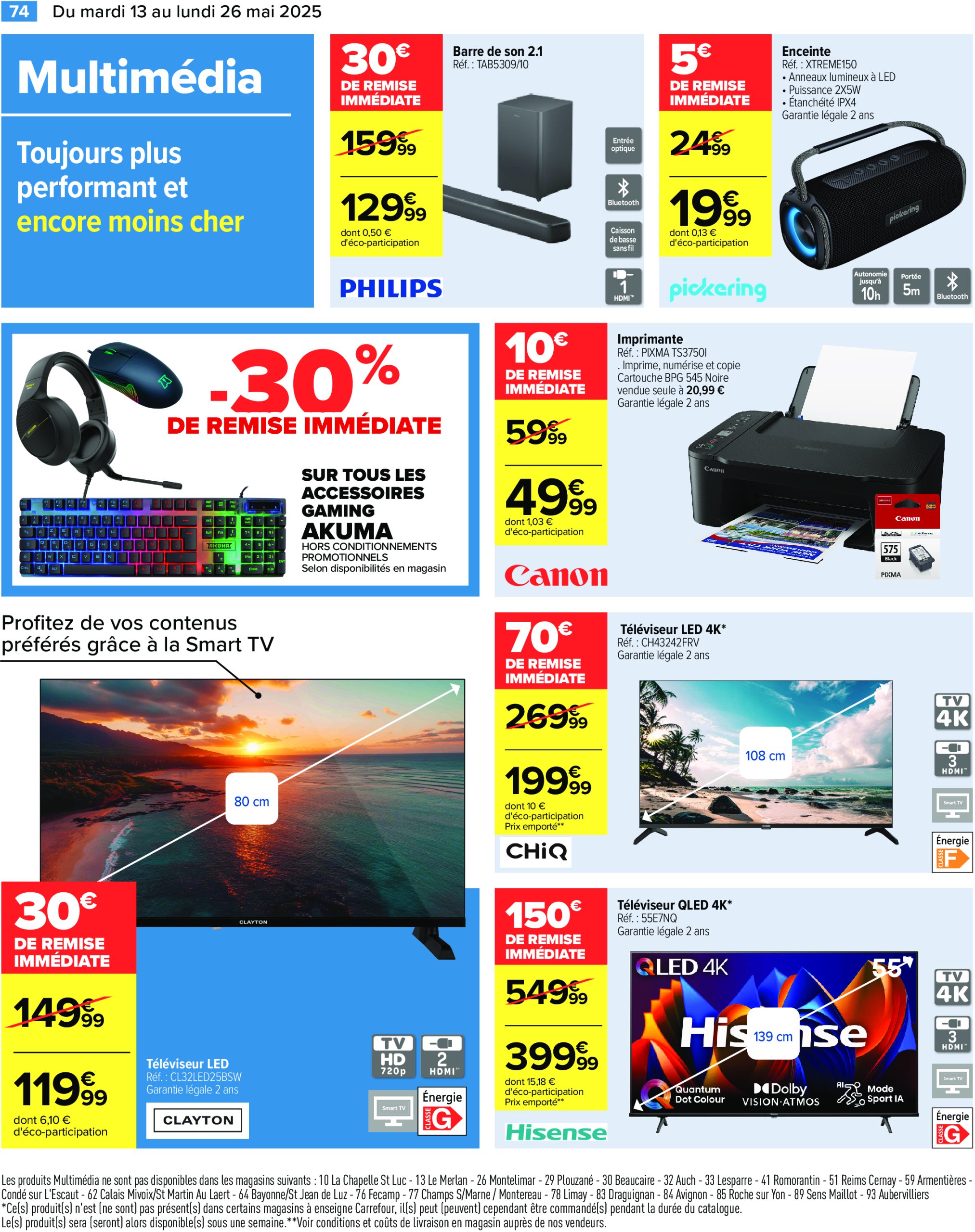 carrefour - Catalogue Carrefour valable dès 13/05 - 26/05 - page: 78 carrefour - Catalogue Carrefour valable dès 13/05 - 26/05 - page: 78