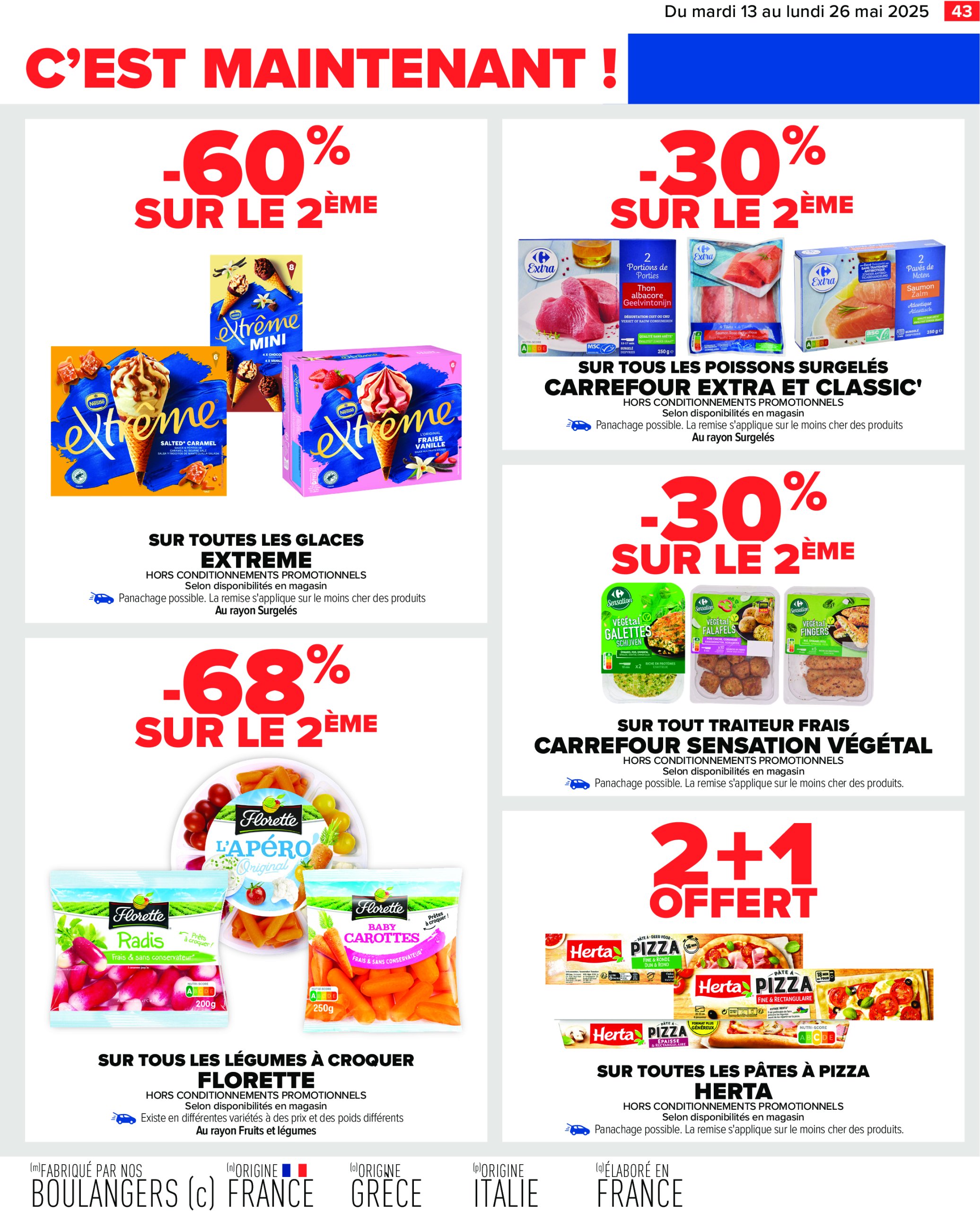 carrefour - Catalogue Carrefour valable dès 13/05 - 26/05 - page: 45 carrefour - Catalogue Carrefour valable dès 13/05 - 26/05 - page: 45