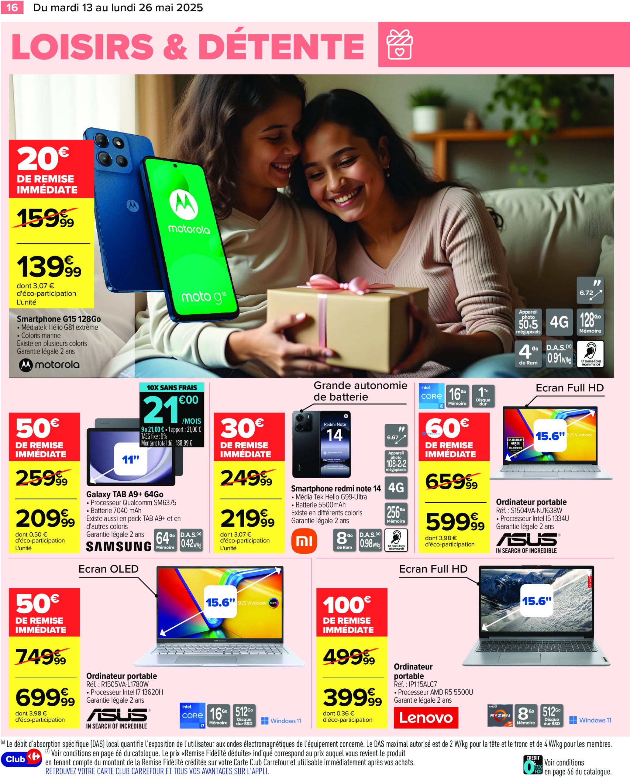 carrefour - Catalogue Carrefour valable dès 13/05 - 26/05 - page: 18 carrefour - Catalogue Carrefour valable dès 13/05 - 26/05 - page: 18
