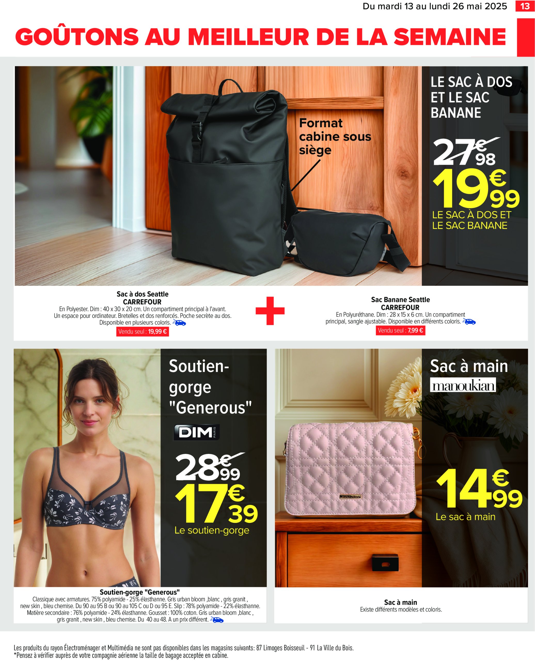 carrefour - Catalogue Carrefour valable dès 13/05 - 26/05 - page: 15 carrefour - Catalogue Carrefour valable dès 13/05 - 26/05 - page: 15