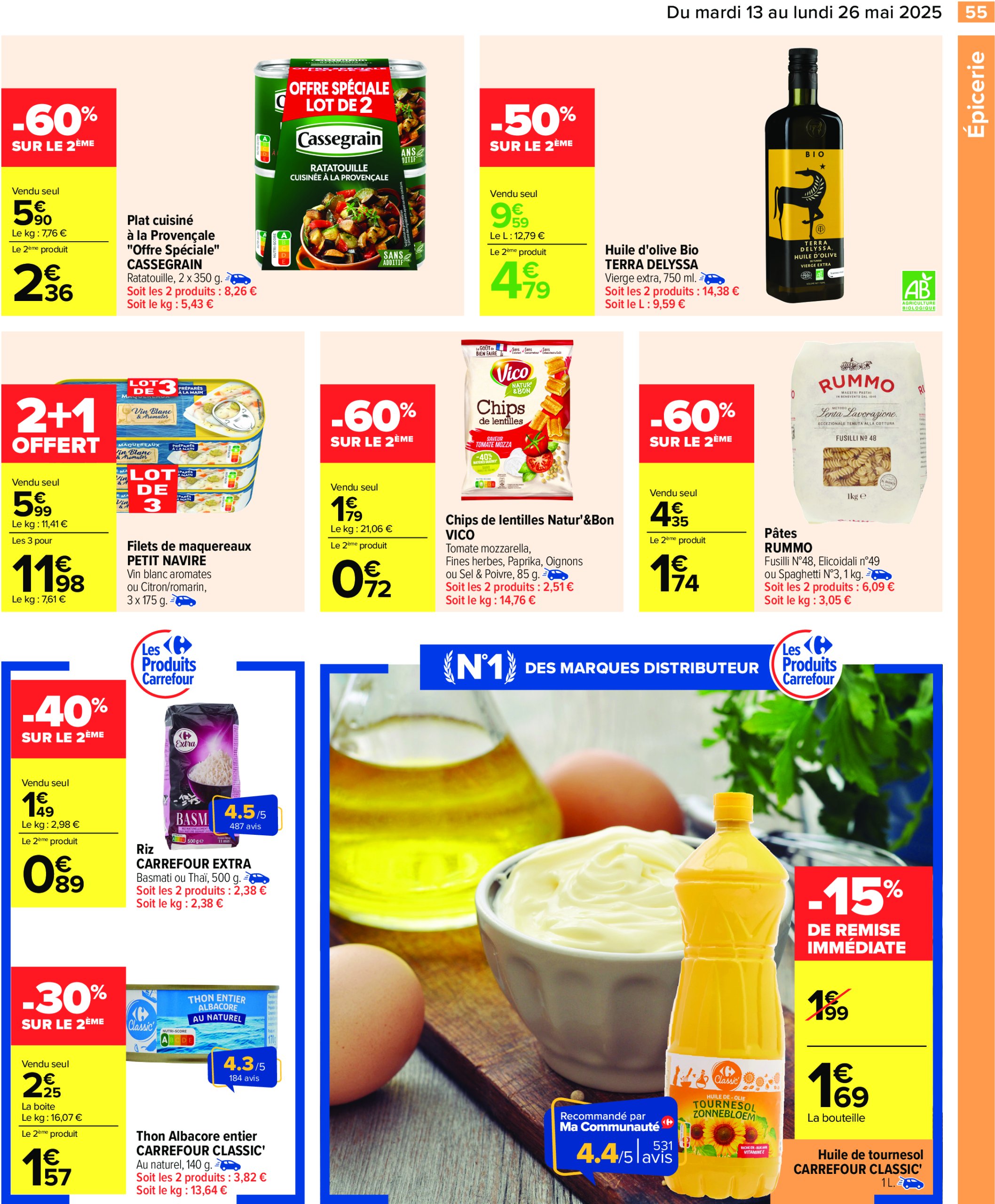 carrefour - Catalogue Carrefour valable dès 13/05 - 26/05 - page: 59 carrefour - Catalogue Carrefour valable dès 13/05 - 26/05 - page: 59