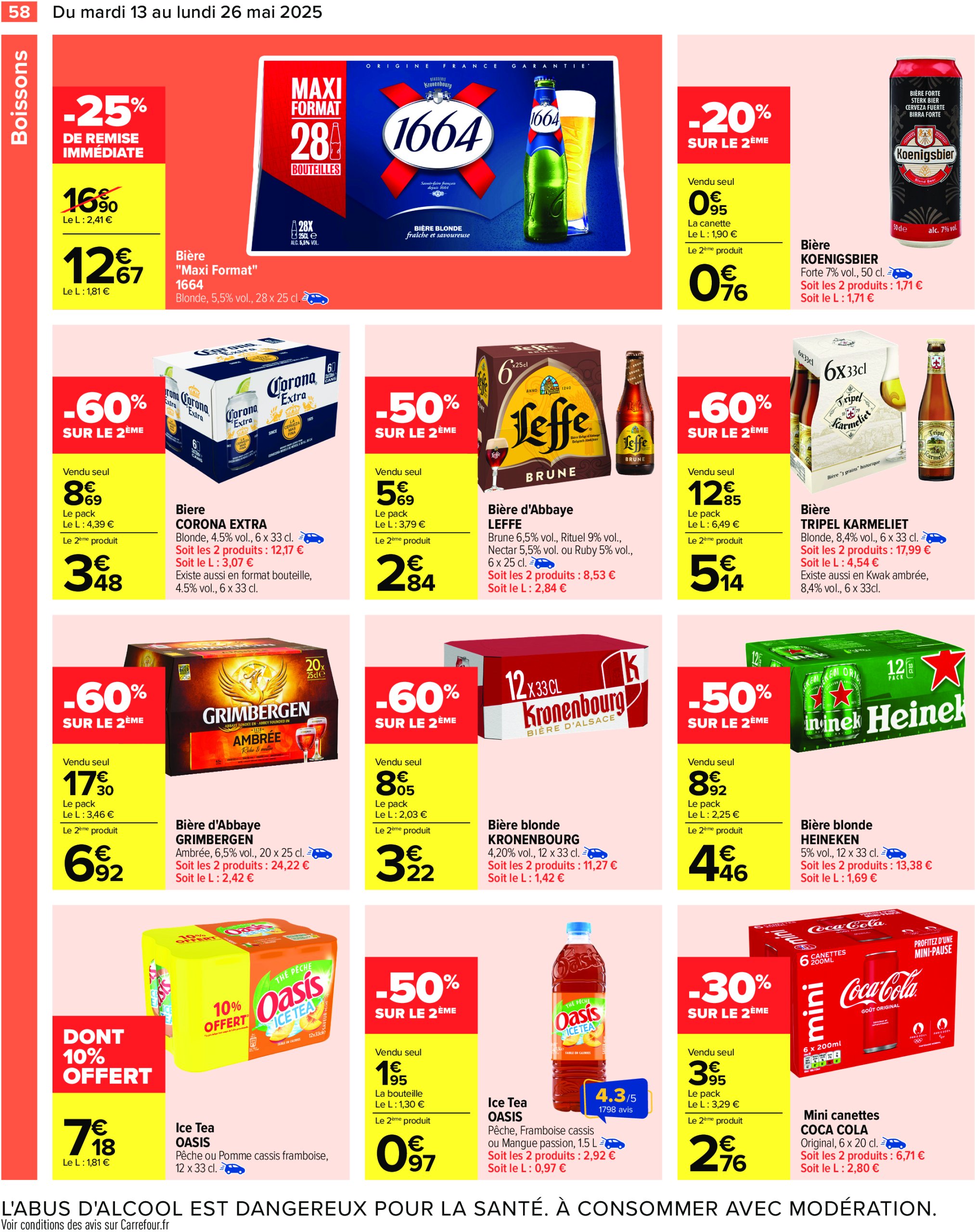 carrefour - Catalogue Carrefour valable dès 13/05 - 26/05 - page: 62 carrefour - Catalogue Carrefour valable dès 13/05 - 26/05 - page: 62