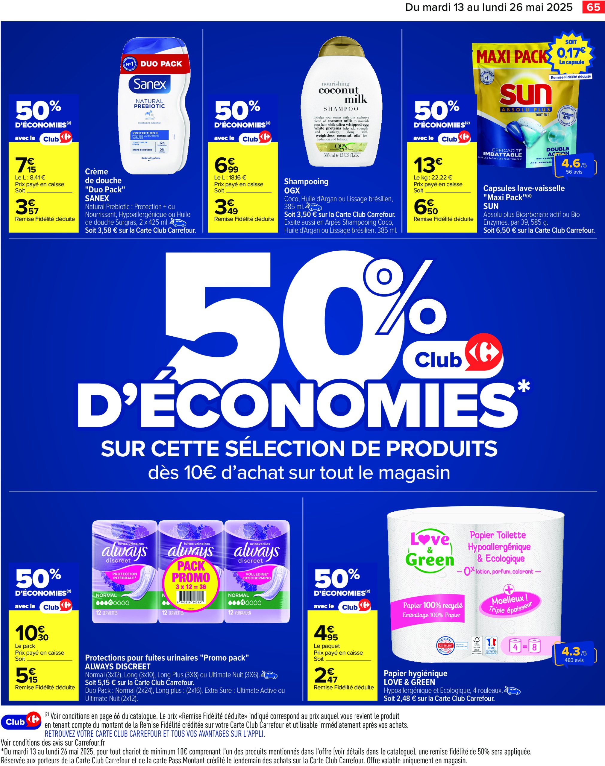 carrefour - Catalogue Carrefour valable dès 13/05 - 26/05 - page: 69 carrefour - Catalogue Carrefour valable dès 13/05 - 26/05 - page: 69