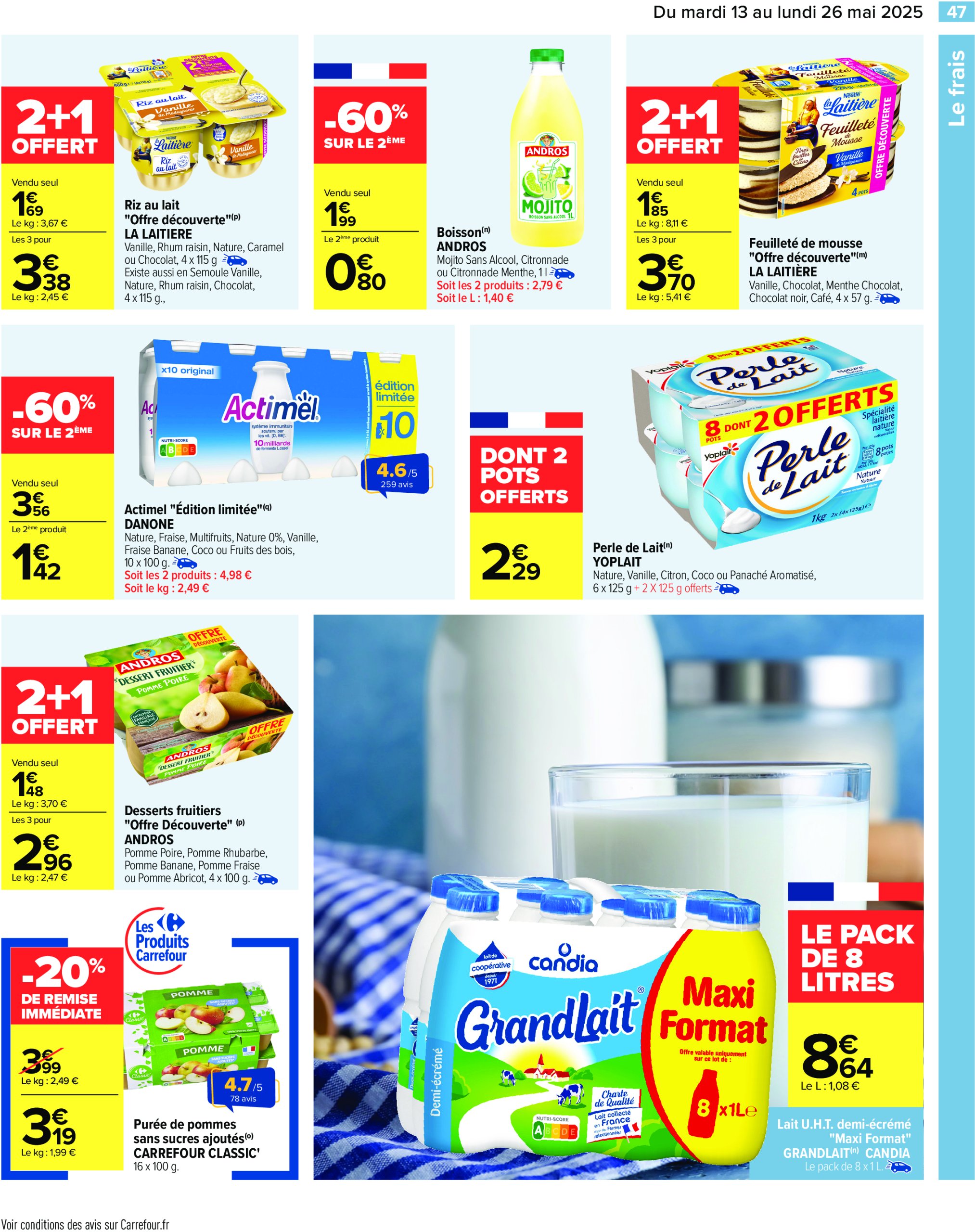 carrefour - Catalogue Carrefour valable dès 13/05 - 26/05 - page: 51 carrefour - Catalogue Carrefour valable dès 13/05 - 26/05 - page: 51