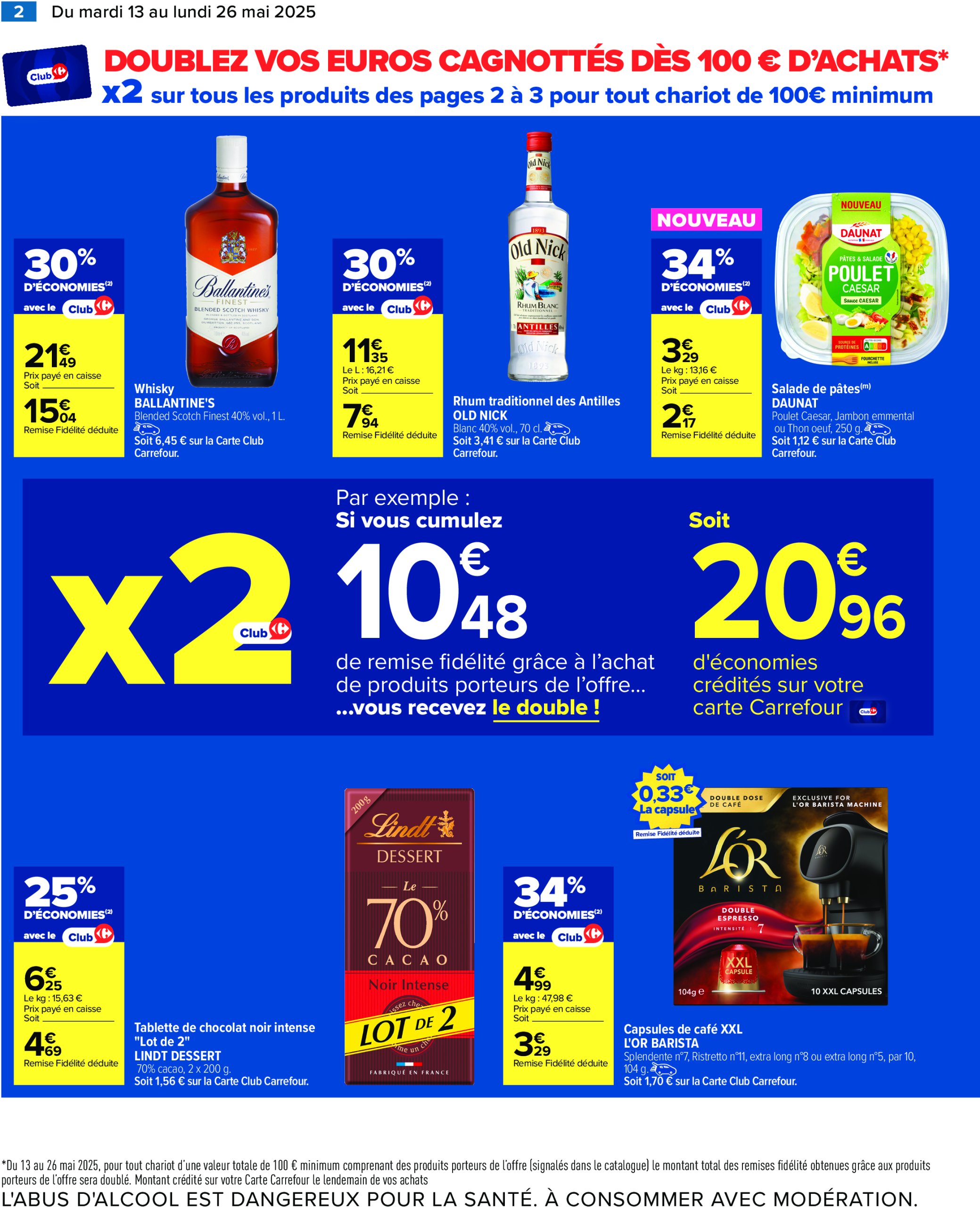 carrefour - Catalogue Carrefour valable dès 13/05 - 26/05 - page: 4 carrefour - Catalogue Carrefour valable dès 13/05 - 26/05 - page: 4
