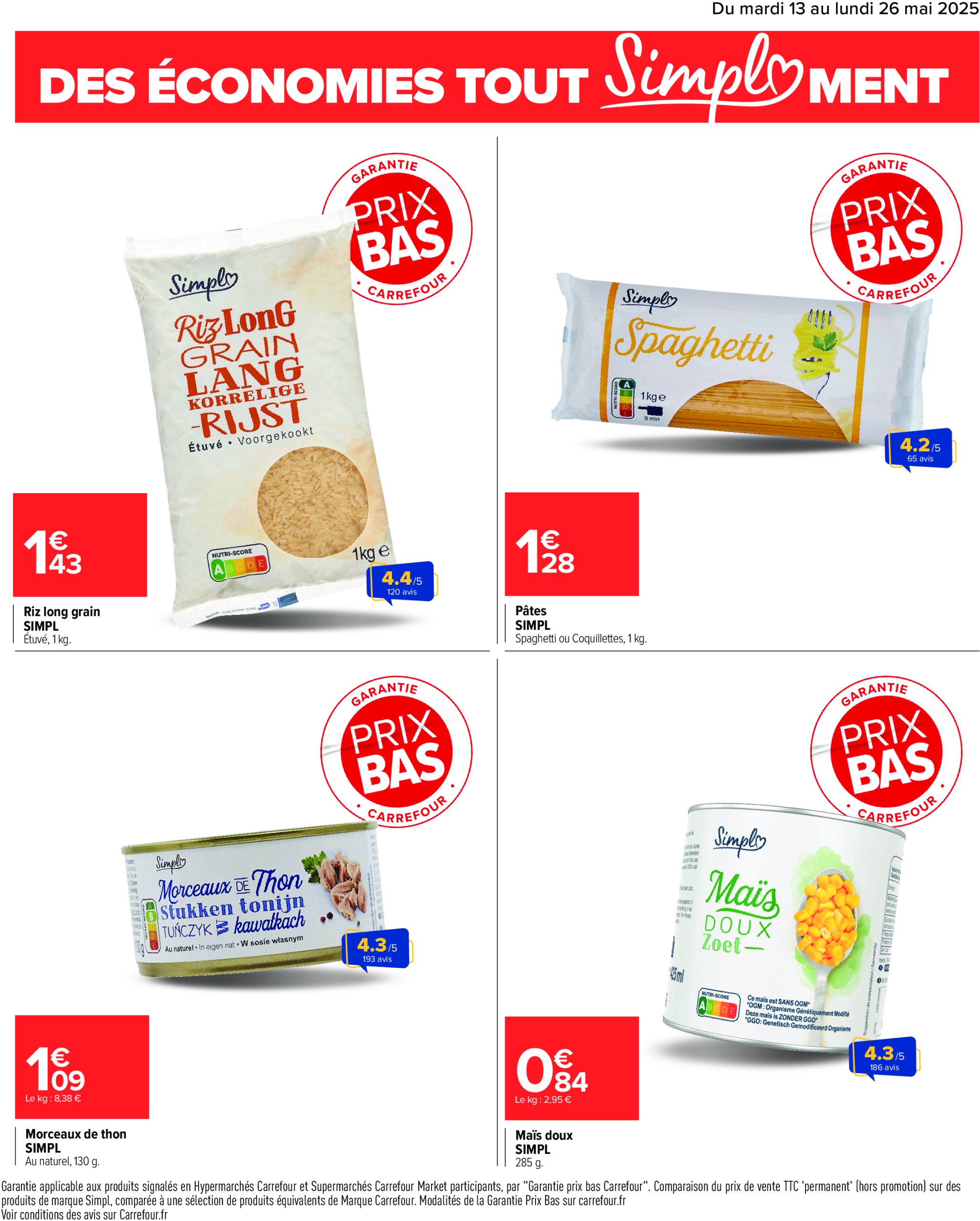 carrefour - Catalogue Carrefour valable dès 13/05 - 26/05 - page: 49 carrefour - Catalogue Carrefour valable dès 13/05 - 26/05 - page: 49