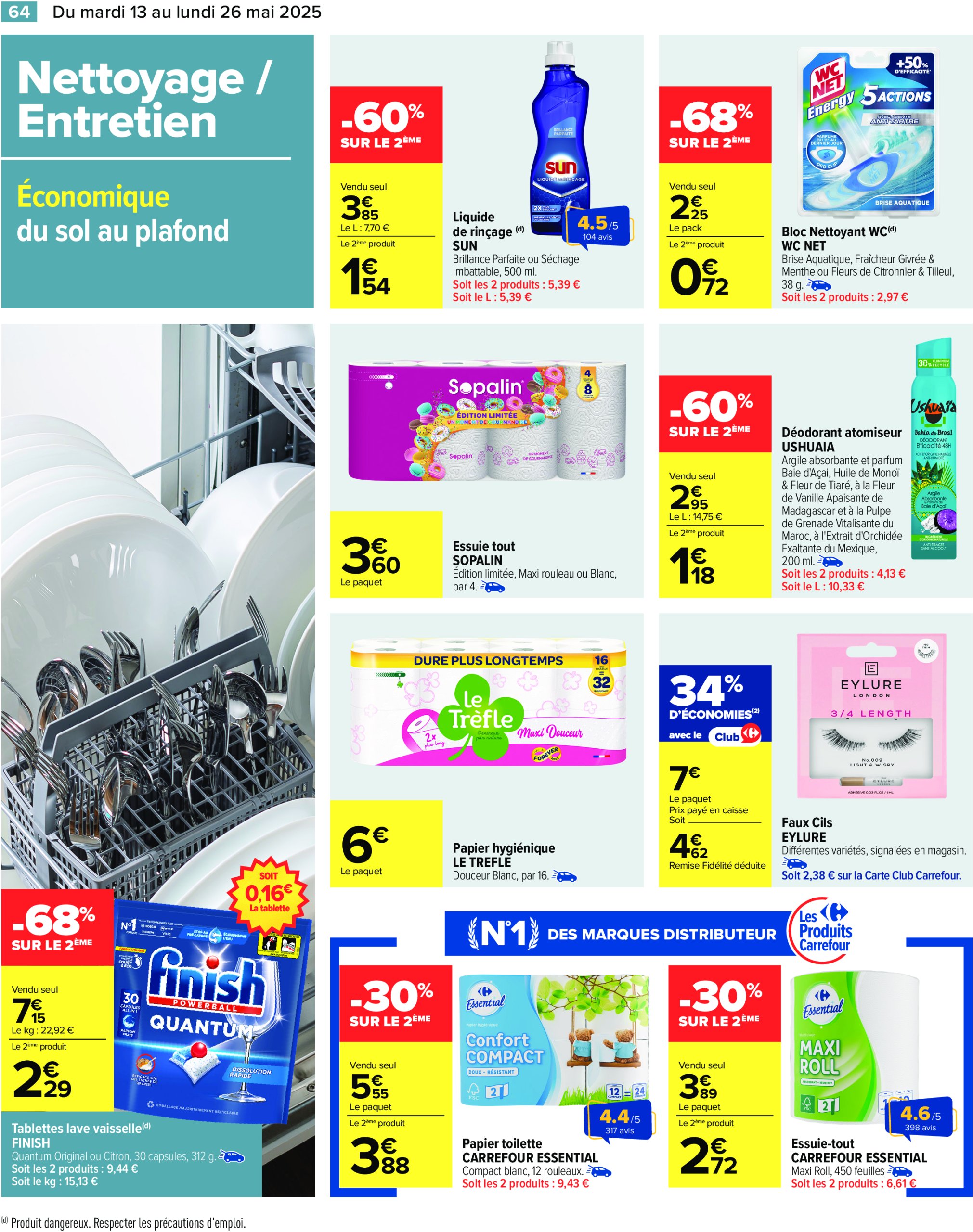carrefour - Catalogue Carrefour valable dès 13/05 - 26/05 - page: 68 carrefour - Catalogue Carrefour valable dès 13/05 - 26/05 - page: 68