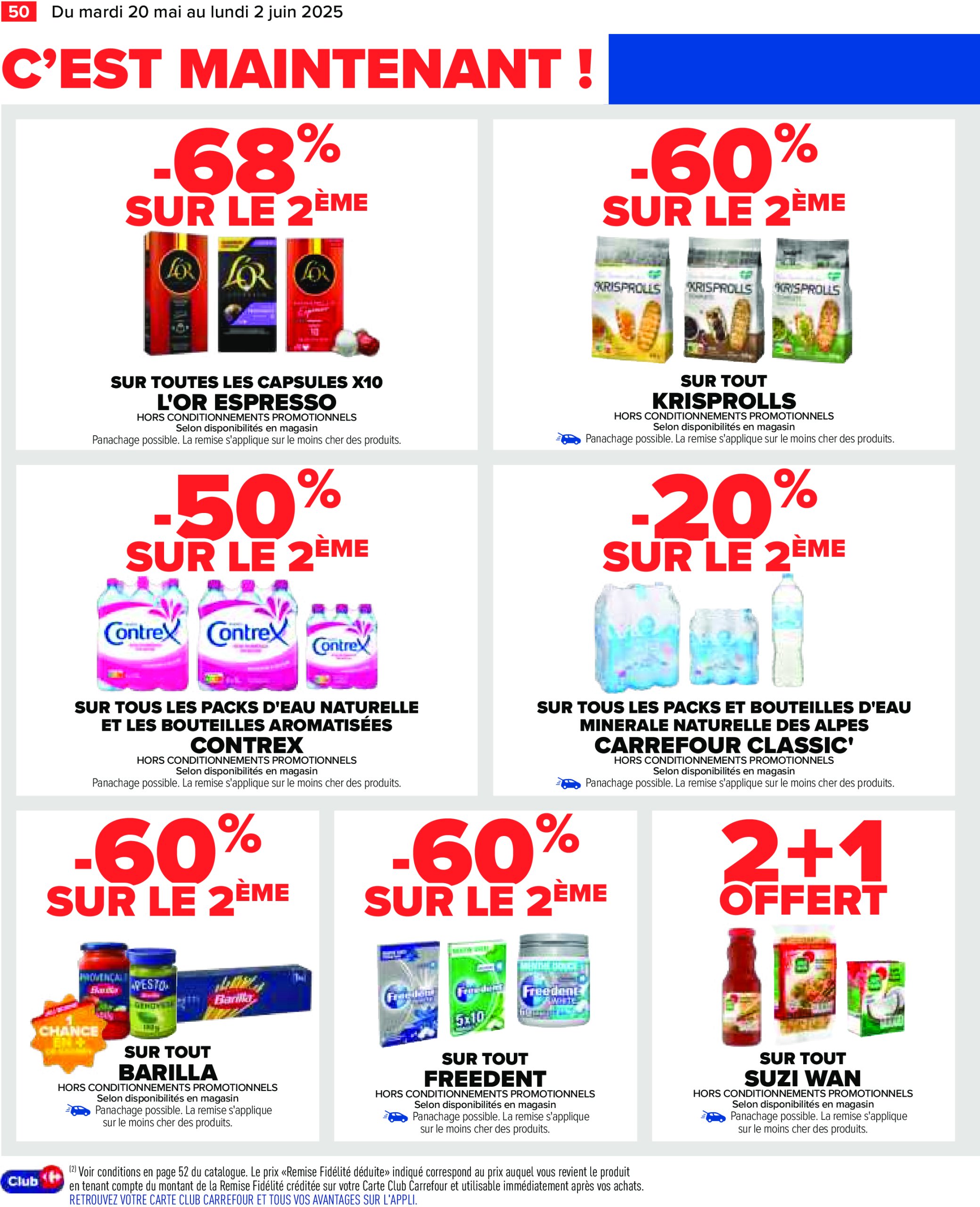 carrefour - Catalogue Carrefour valable dès 20/05 - 02/06 - page: 52 carrefour - Catalogue Carrefour valable dès 20/05 - 02/06 - page: 52
