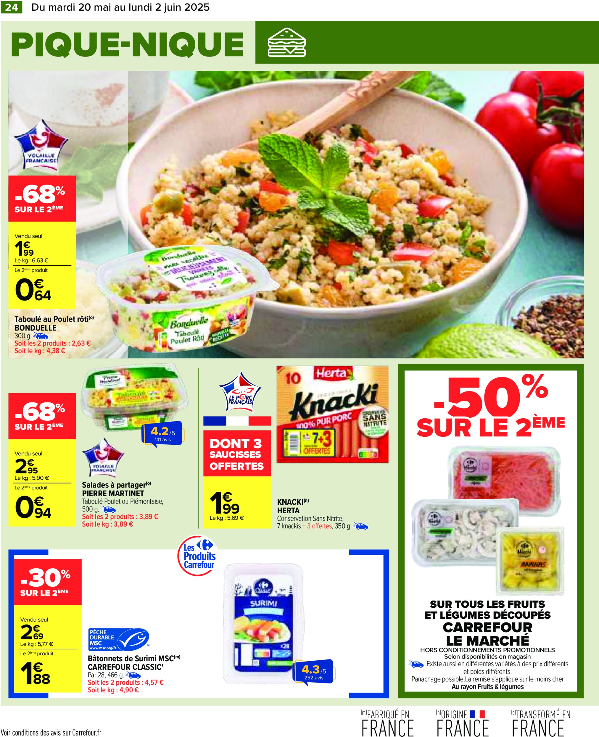 carrefour - Catalogue Carrefour valable dès 20/05 - 02/06 - page: 26 carrefour - Catalogue Carrefour valable dès 20/05 - 02/06 - page: 26