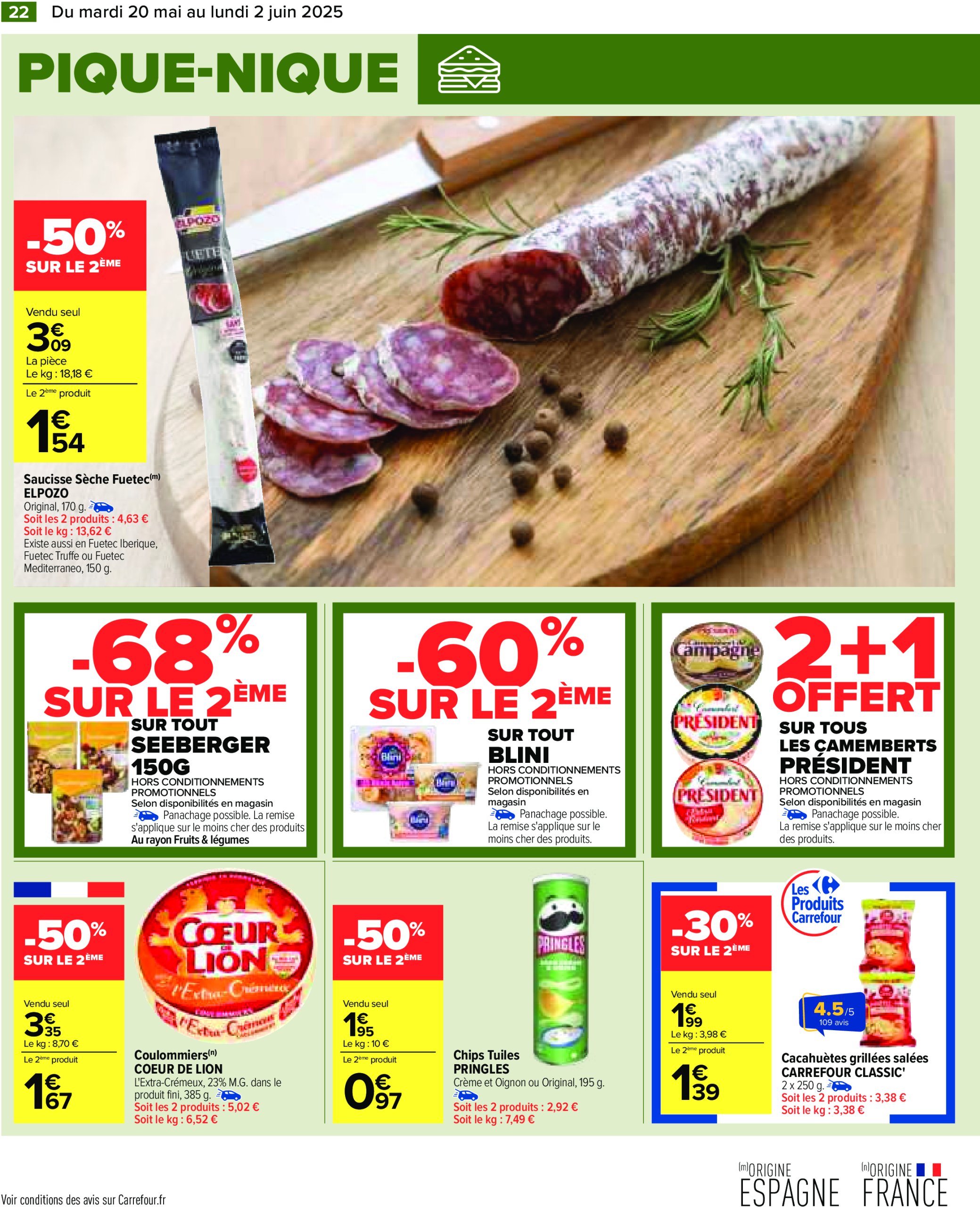 carrefour - Catalogue Carrefour valable dès 20/05 - 02/06 - page: 24 carrefour - Catalogue Carrefour valable dès 20/05 - 02/06 - page: 24
