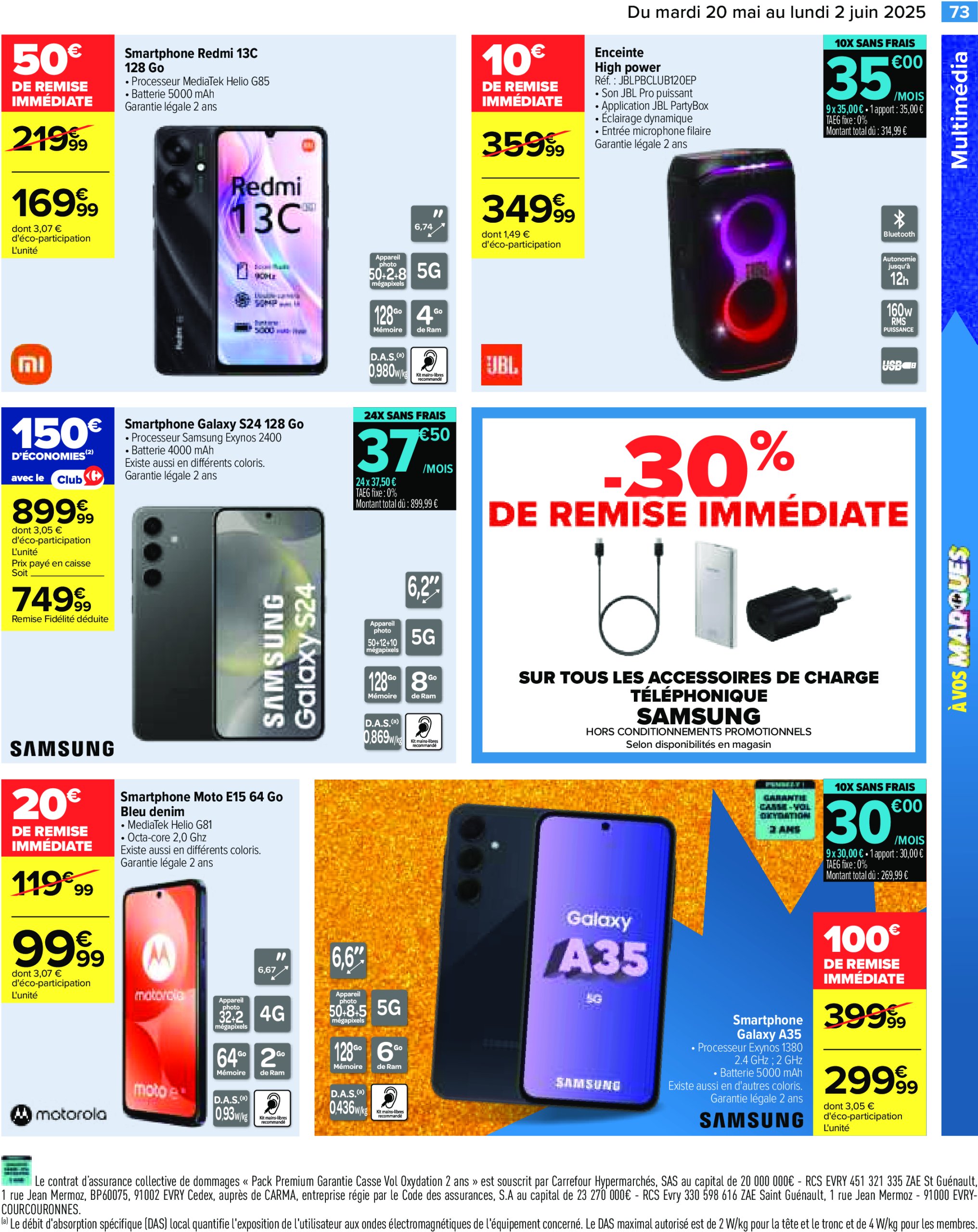 carrefour - Catalogue Carrefour valable dès 20/05 - 02/06 - page: 75 carrefour - Catalogue Carrefour valable dès 20/05 - 02/06 - page: 75