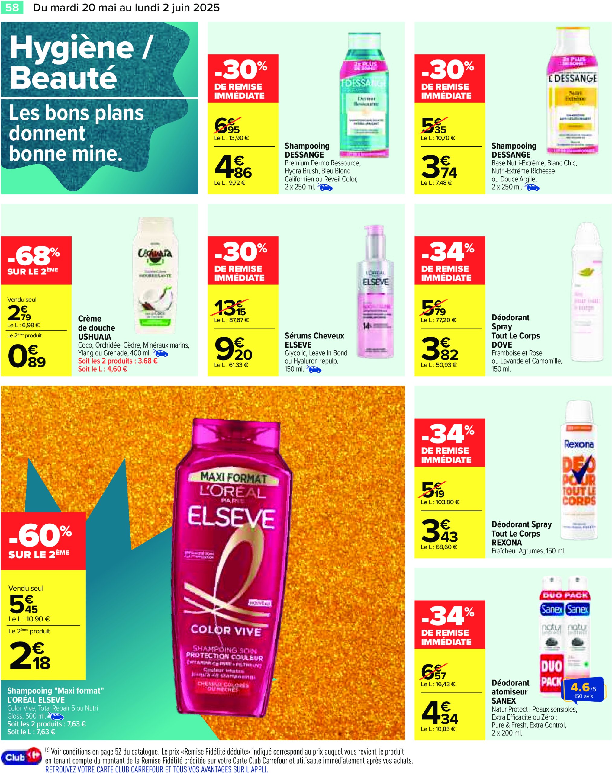 carrefour - Catalogue Carrefour valable dès 20/05 - 02/06 - page: 60 carrefour - Catalogue Carrefour valable dès 20/05 - 02/06 - page: 60