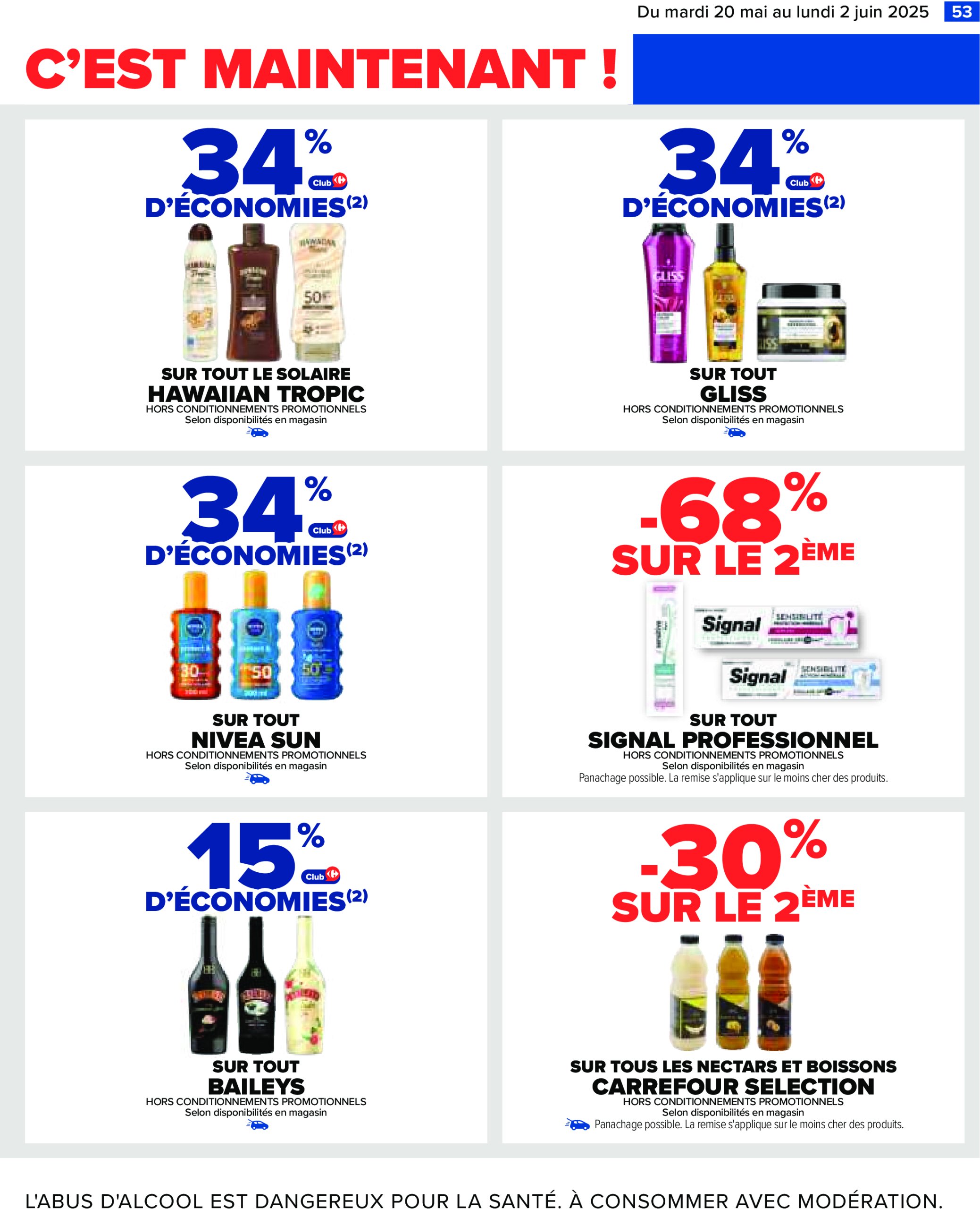 carrefour - Catalogue Carrefour valable dès 20/05 - 02/06 - page: 55 carrefour - Catalogue Carrefour valable dès 20/05 - 02/06 - page: 55