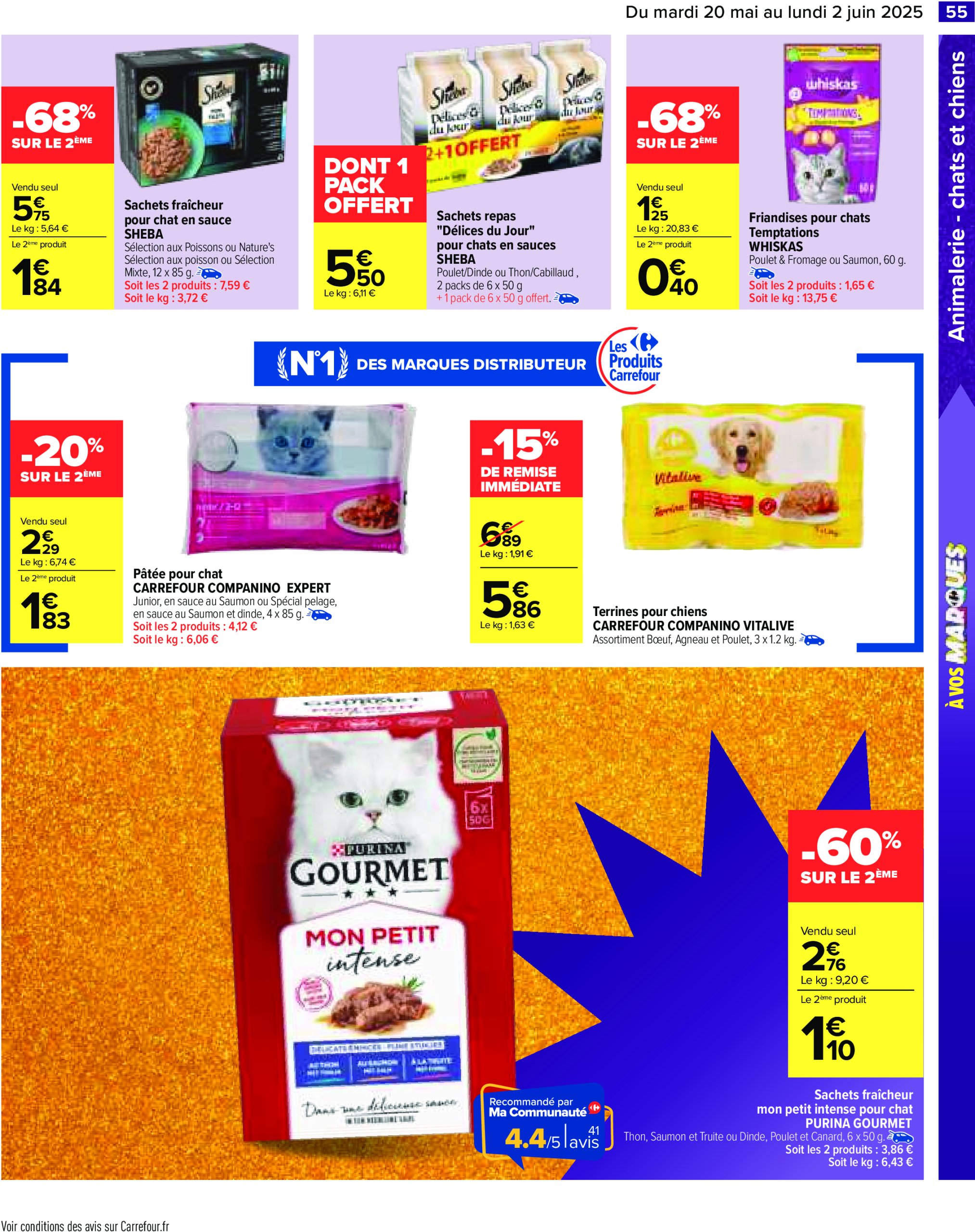 carrefour - Catalogue Carrefour valable dès 20/05 - 02/06 - page: 57 carrefour - Catalogue Carrefour valable dès 20/05 - 02/06 - page: 57