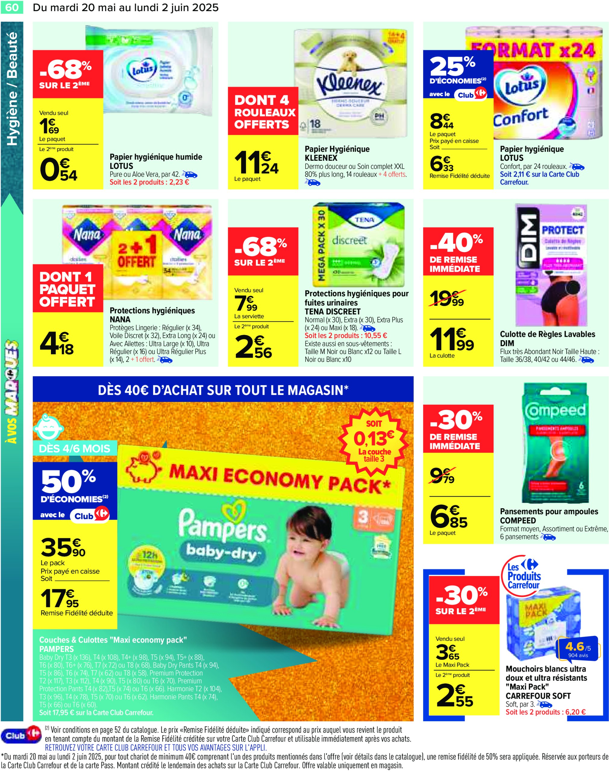 carrefour - Catalogue Carrefour valable dès 20/05 - 02/06 - page: 62 carrefour - Catalogue Carrefour valable dès 20/05 - 02/06 - page: 62