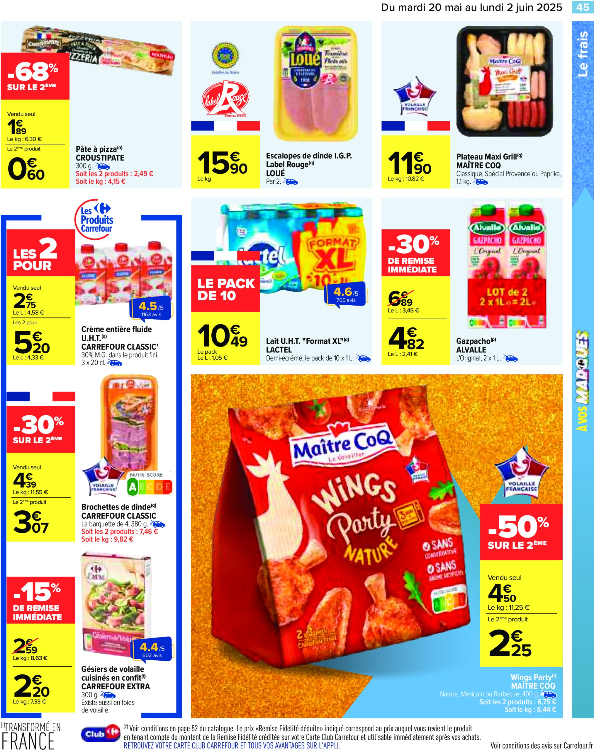 carrefour - Catalogue Carrefour valable dès 20/05 - 02/06 - page: 47 carrefour - Catalogue Carrefour valable dès 20/05 - 02/06 - page: 47