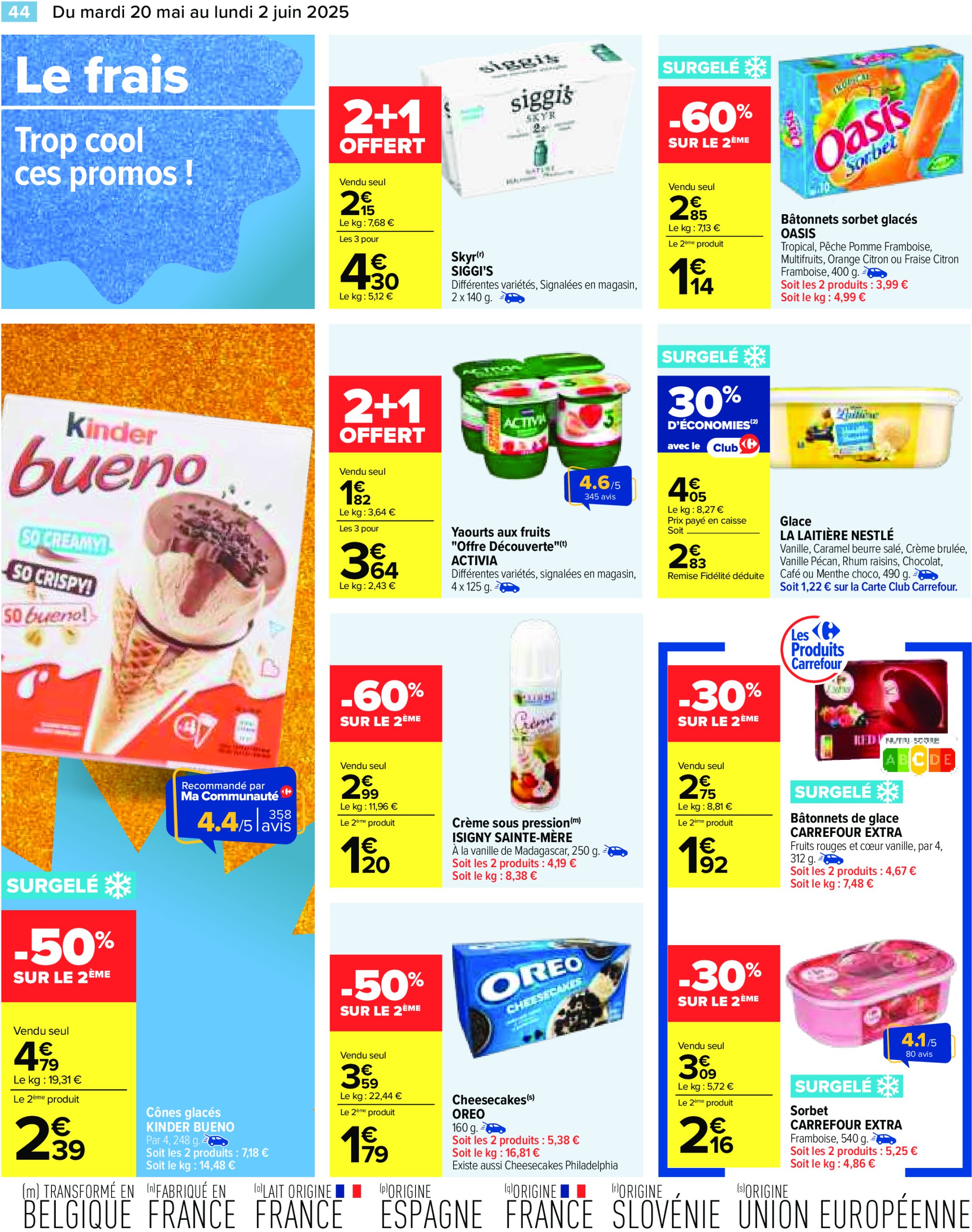 carrefour - Catalogue Carrefour valable dès 20/05 - 02/06 - page: 46 carrefour - Catalogue Carrefour valable dès 20/05 - 02/06 - page: 46