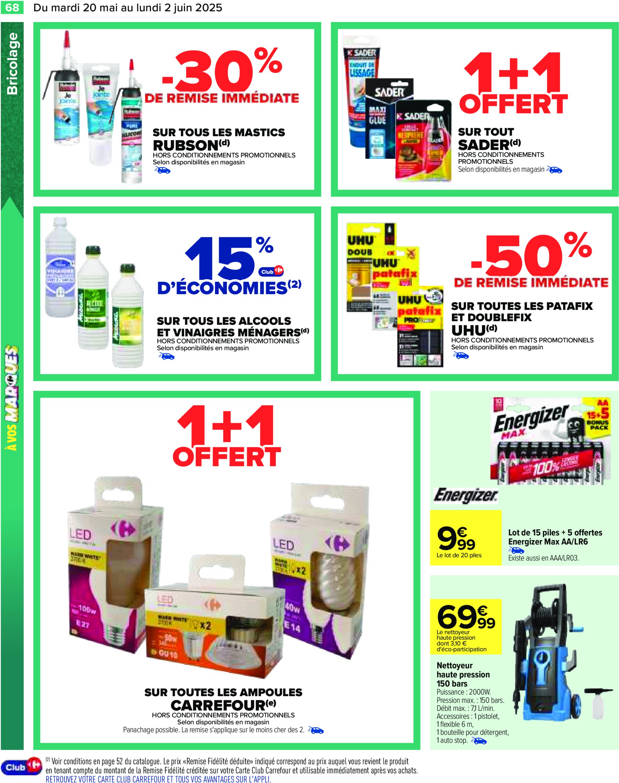 carrefour - Catalogue Carrefour valable dès 20/05 - 02/06 - page: 70 carrefour - Catalogue Carrefour valable dès 20/05 - 02/06 - page: 70