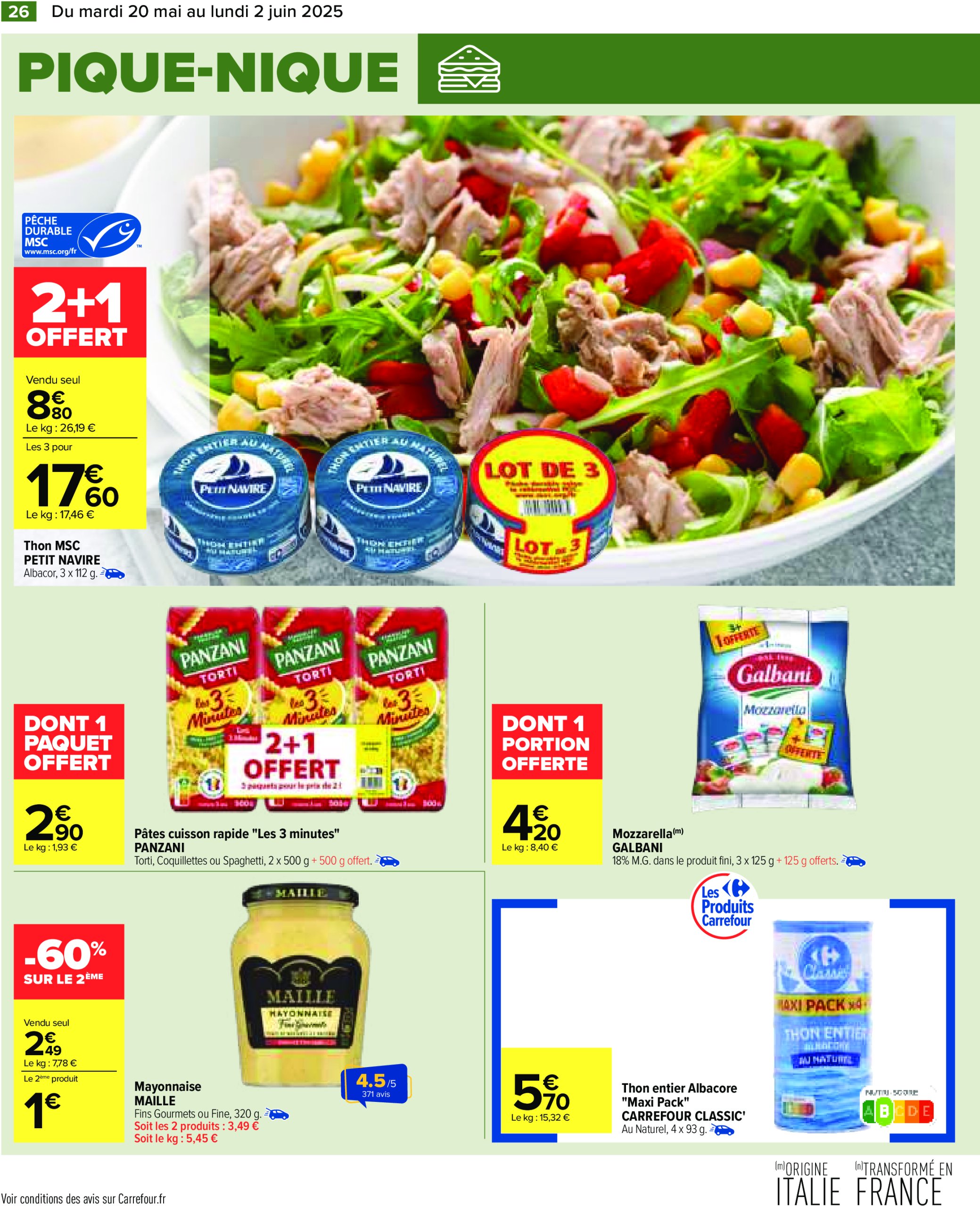 carrefour - Catalogue Carrefour valable dès 20/05 - 02/06 - page: 28 carrefour - Catalogue Carrefour valable dès 20/05 - 02/06 - page: 28