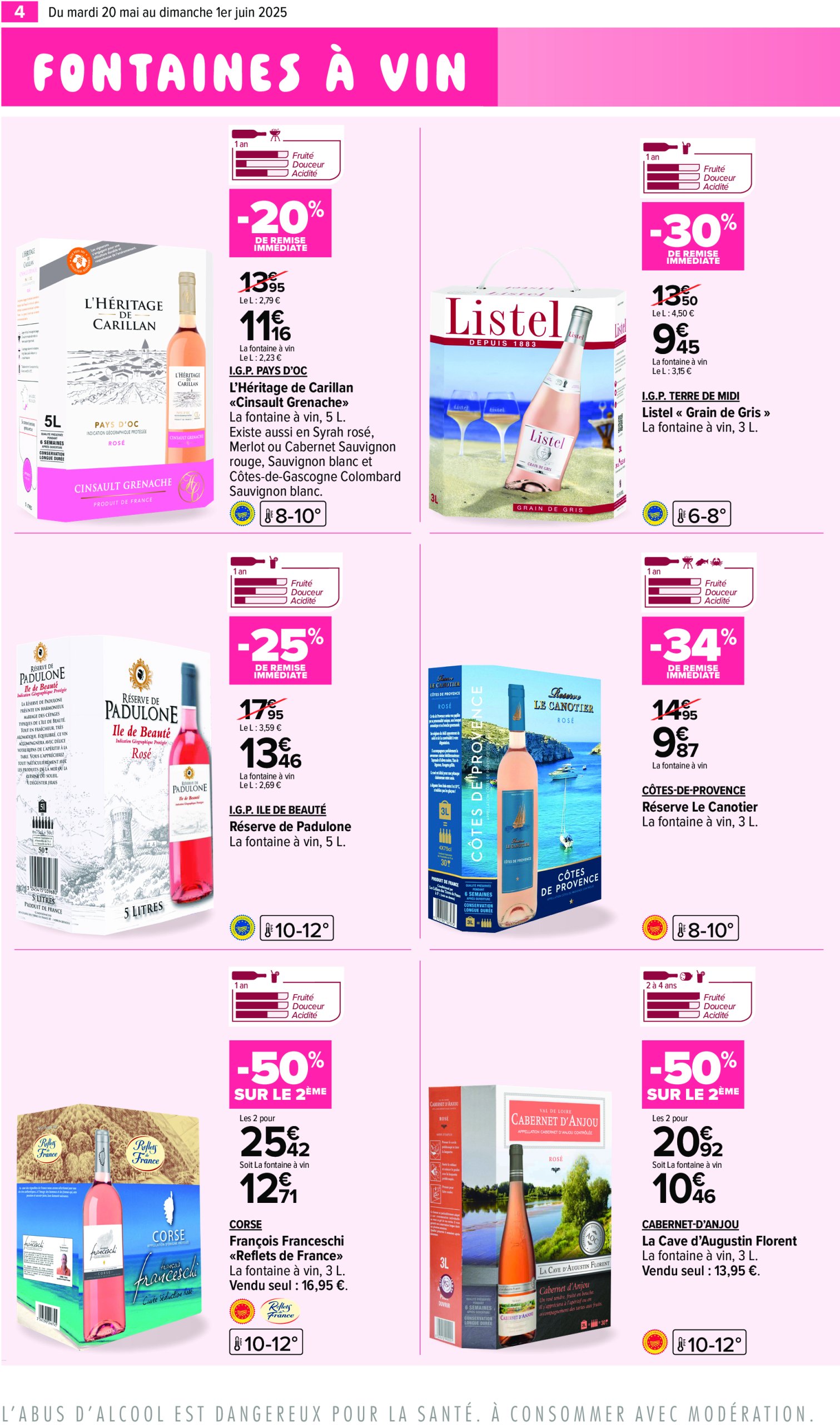 carrefour - Catalogue Carrefour - Foire aux Vins valable dès 20/05 - 01/06 - page: 4