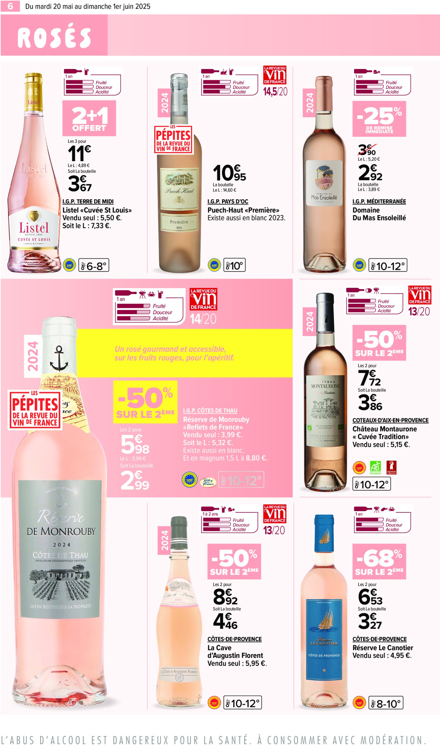 carrefour - Catalogue Carrefour - Foire aux Vins valable dès 20/05 - 01/06 - page: 6