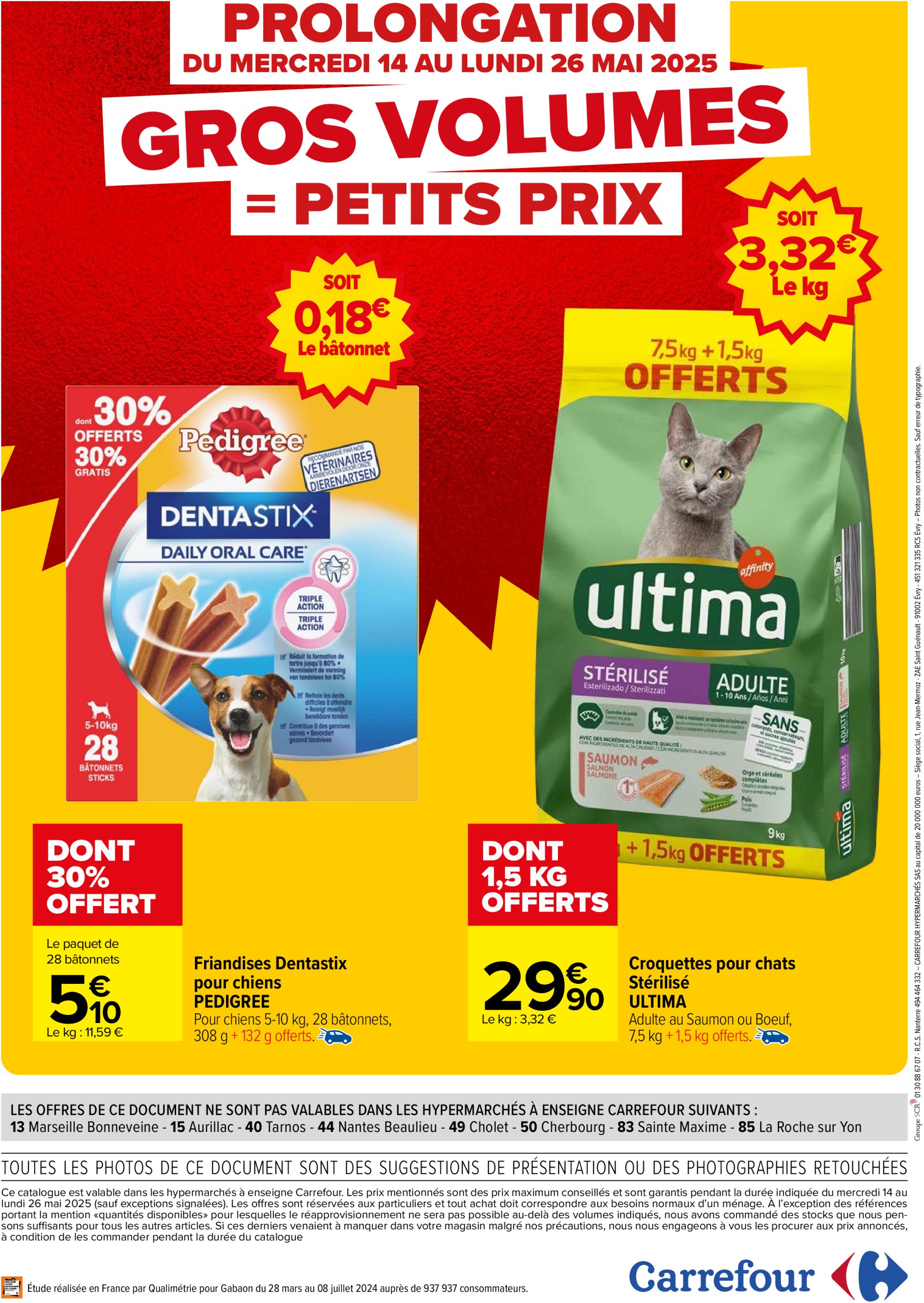 carrefour - Catalogue Carrefour - Gros volumes, petits prix valable dès 14/05 - 26/05 - page: 4