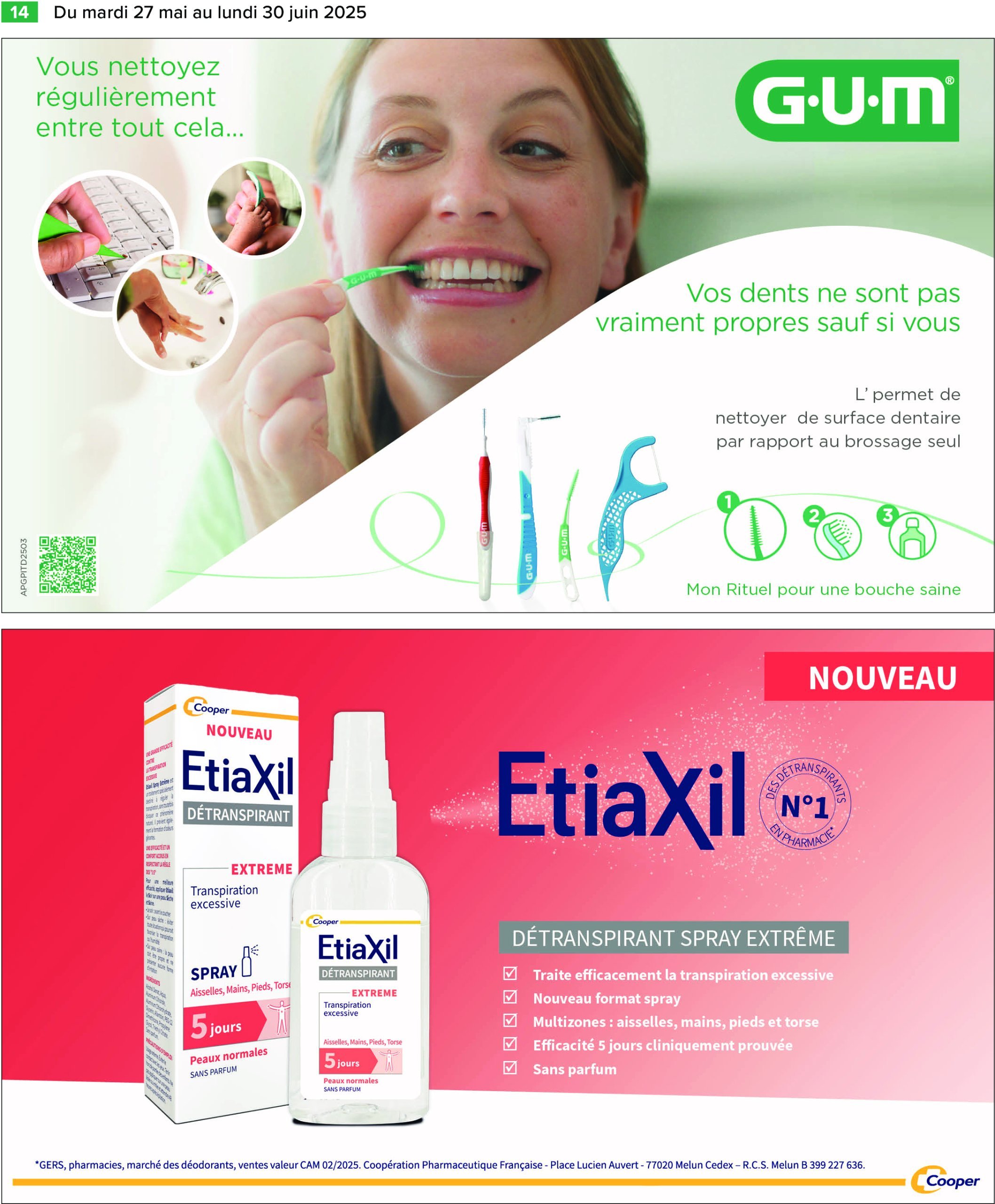 carrefour - Catalogue Carrefour - Parapharmacie valable dès 27/05 - 30/06 - page: 14