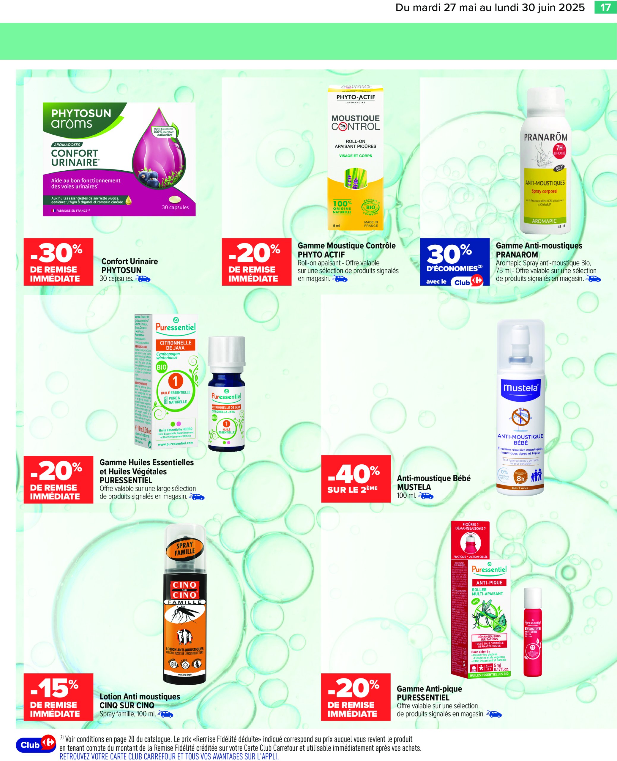 carrefour - Catalogue Carrefour - Parapharmacie valable dès 27/05 - 30/06 - page: 17