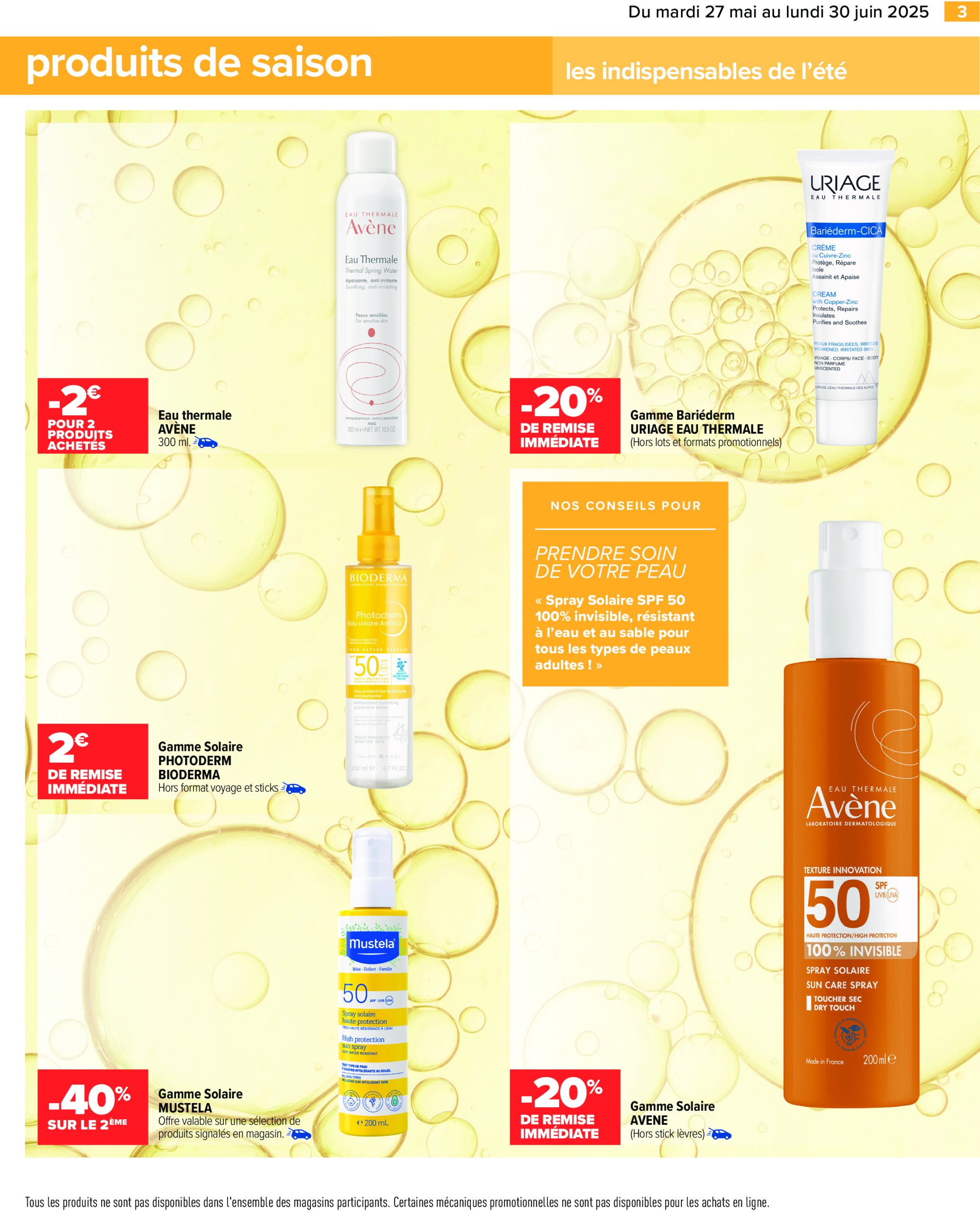 carrefour - Catalogue Carrefour - Parapharmacie valable dès 27/05 - 30/06 - page: 3