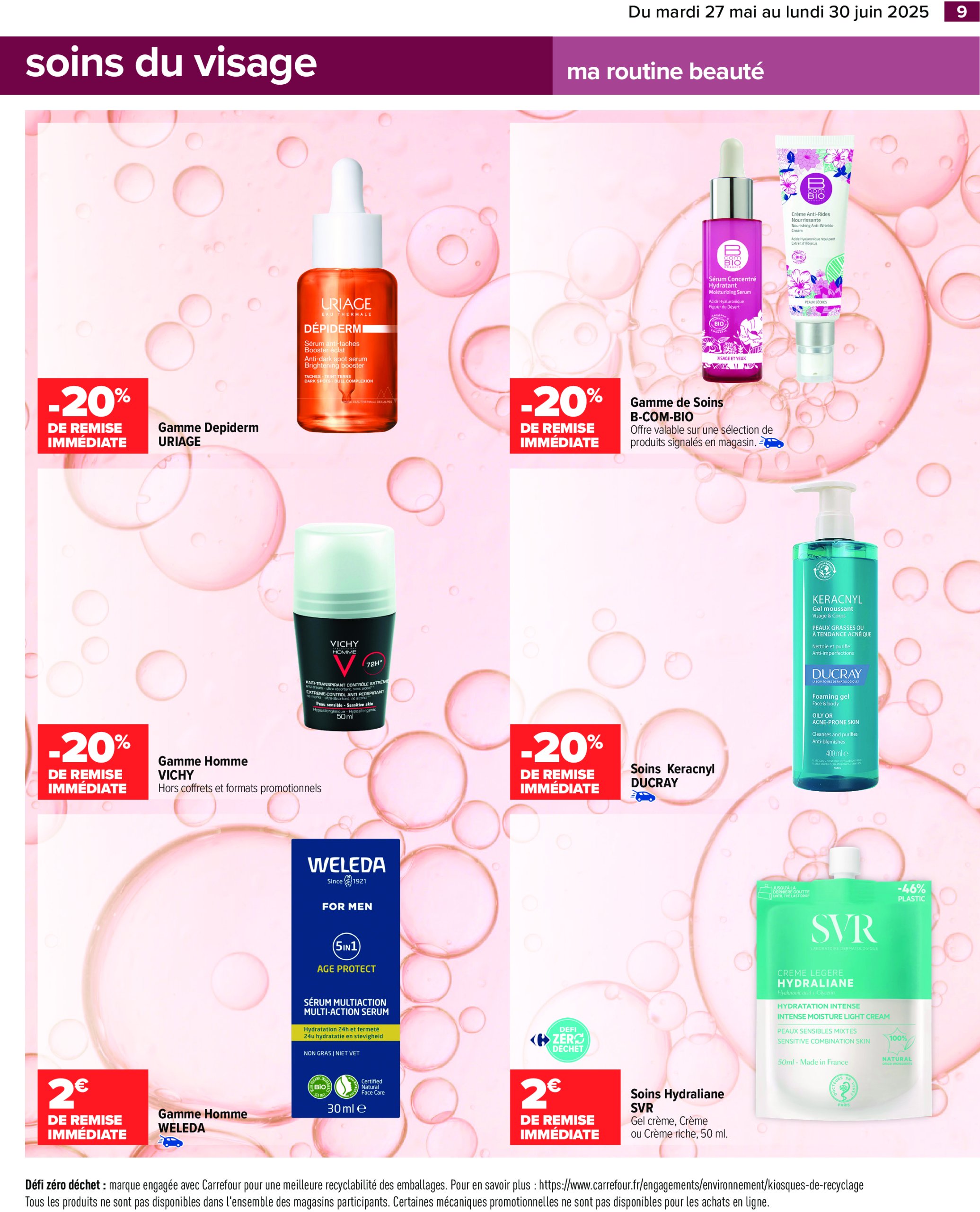 carrefour - Catalogue Carrefour - Parapharmacie valable dès 27/05 - 30/06 - page: 9