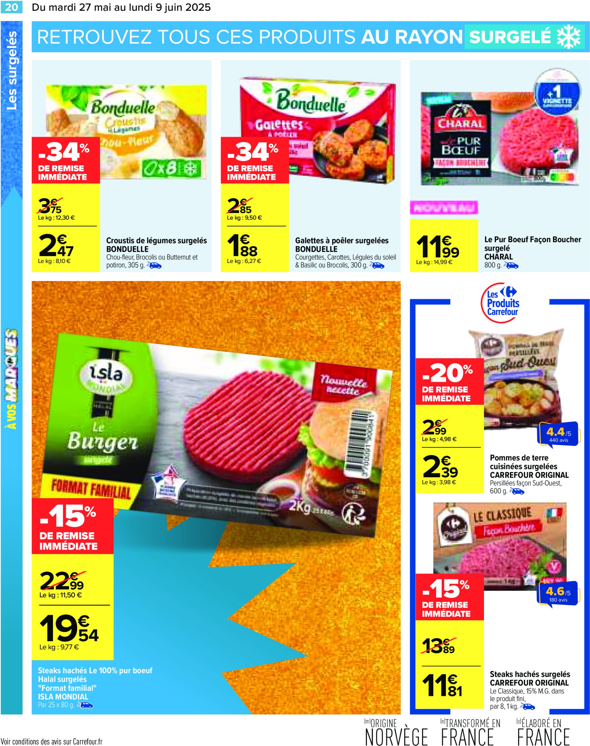 carrefour - Catalogue Carrefour valable dès 27/05 - 09/06 - page: 22 carrefour - Catalogue Carrefour valable dès 27/05 - 09/06 - page: 22