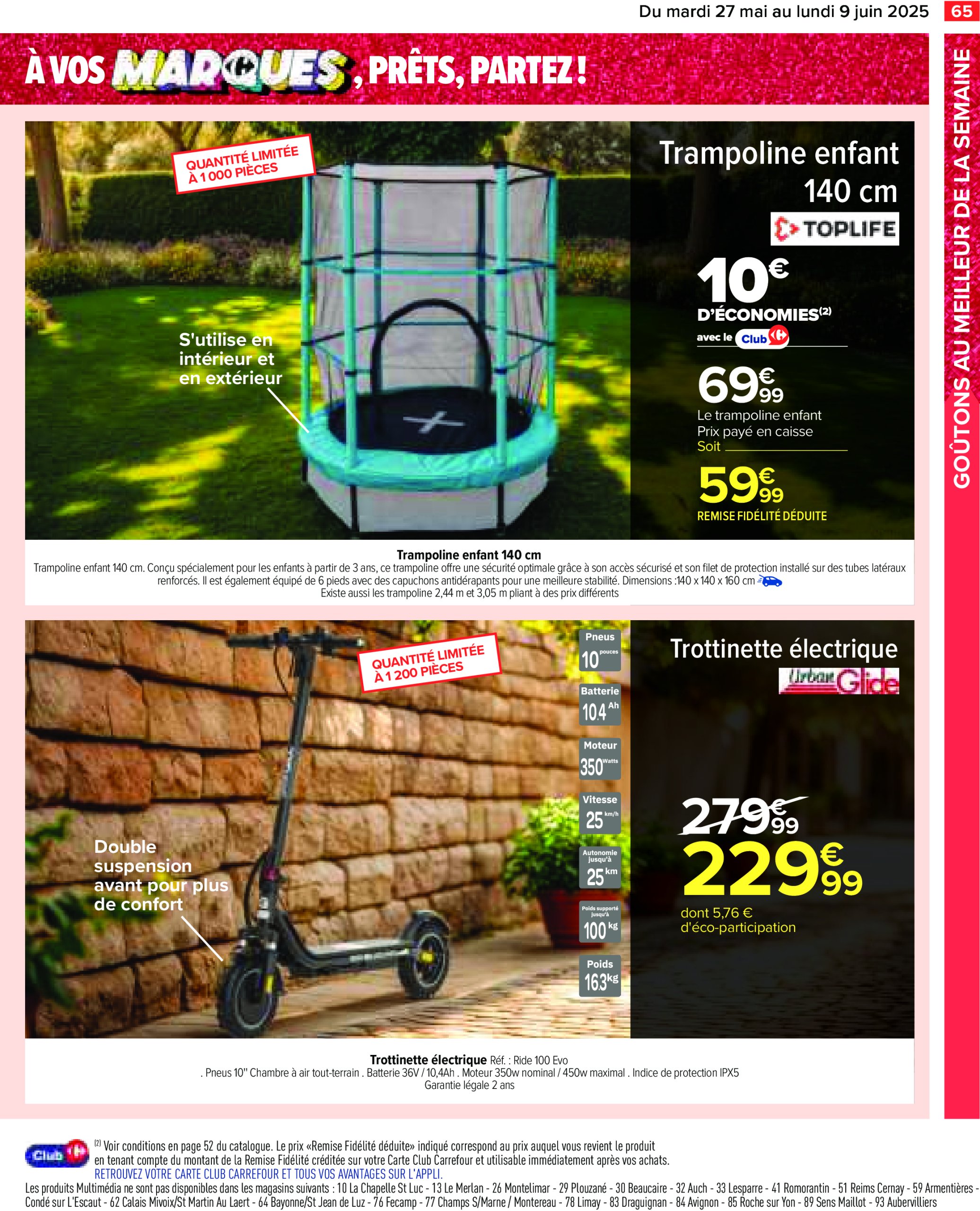 carrefour - Catalogue Carrefour valable dès 27/05 - 09/06 - page: 67 carrefour - Catalogue Carrefour valable dès 27/05 - 09/06 - page: 67