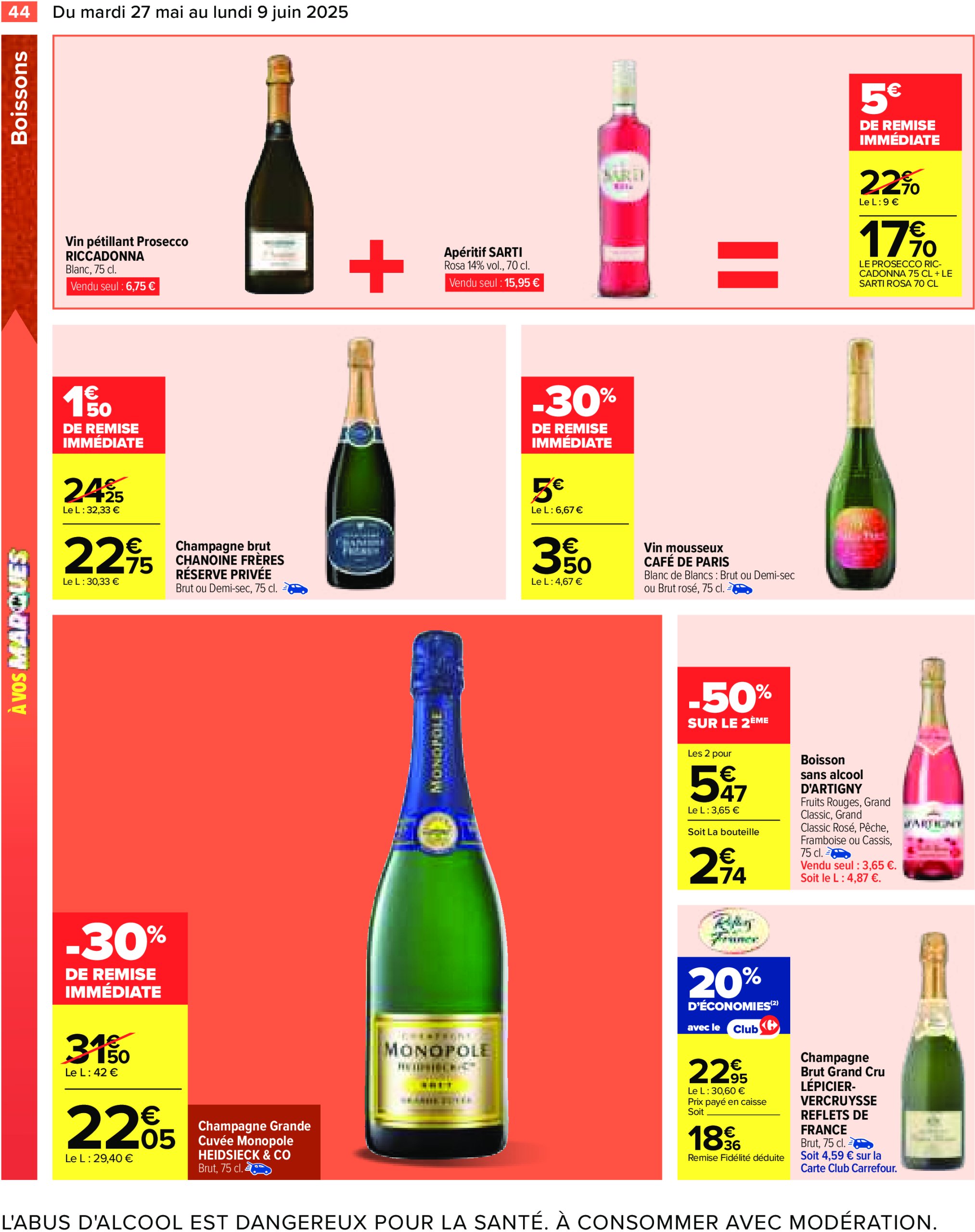 carrefour - Catalogue Carrefour valable dès 27/05 - 09/06 - page: 46 carrefour - Catalogue Carrefour valable dès 27/05 - 09/06 - page: 46