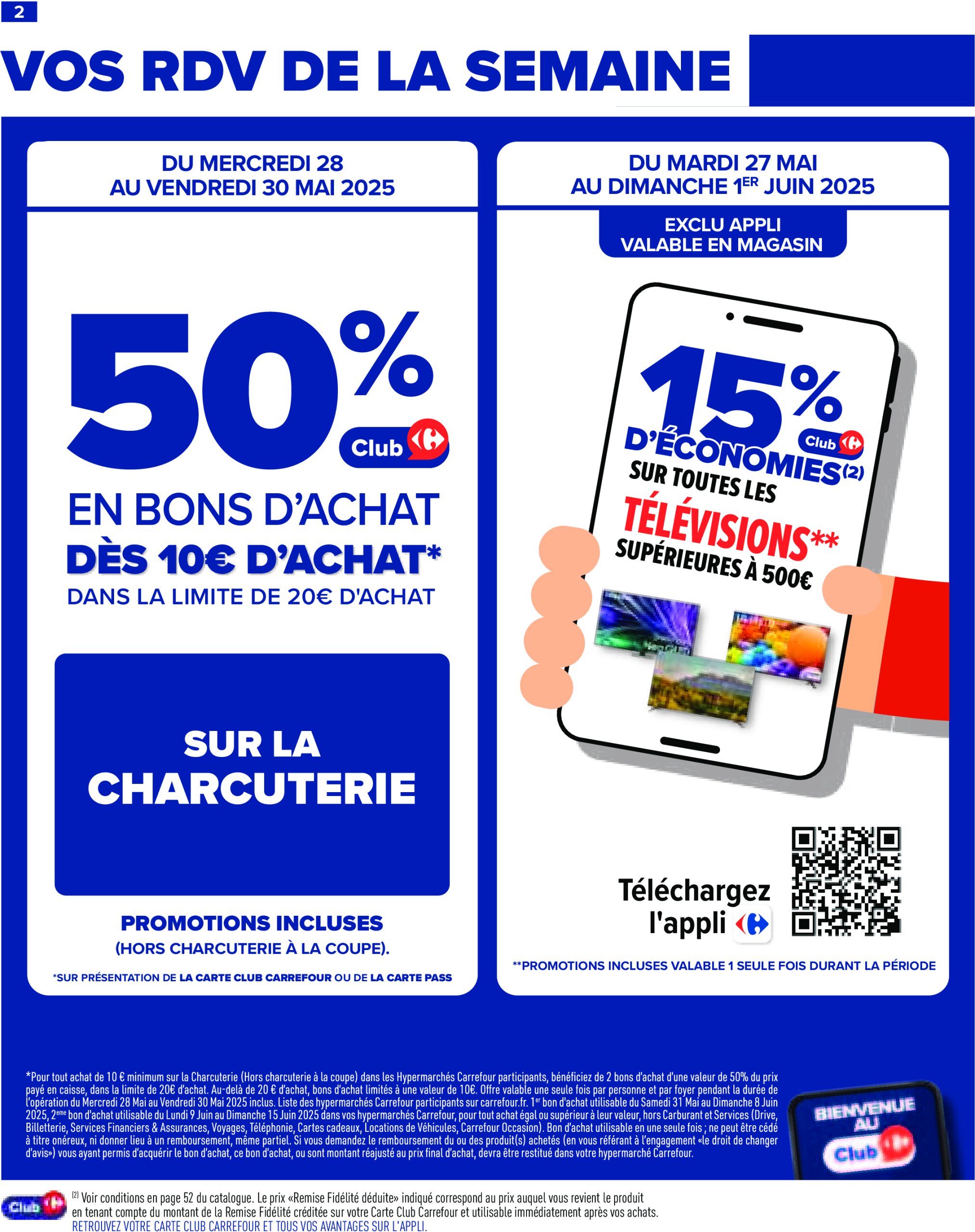 carrefour - Catalogue Carrefour valable dès 27/05 - 09/06 - page: 4 carrefour - Catalogue Carrefour valable dès 27/05 - 09/06 - page: 4
