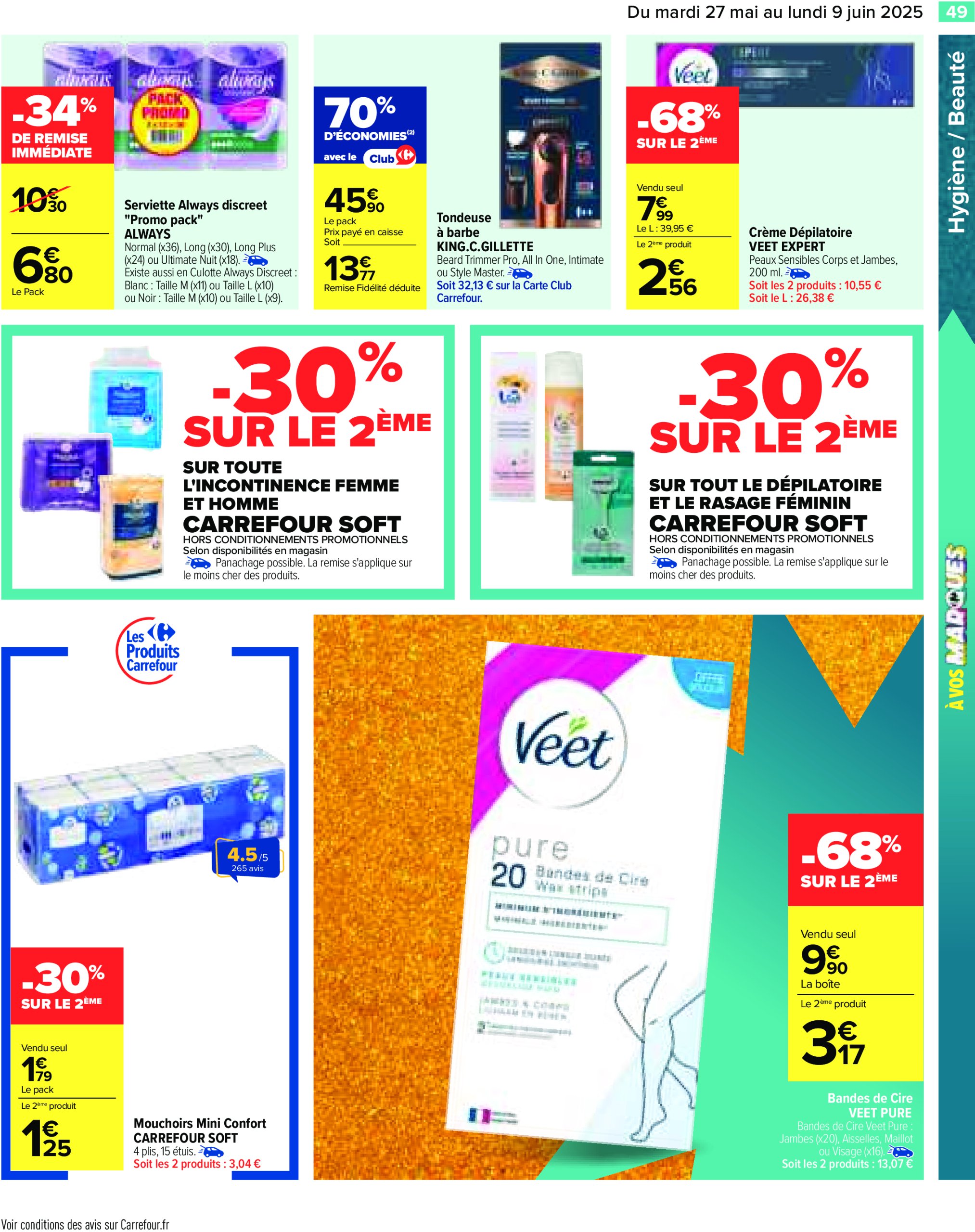 carrefour - Catalogue Carrefour valable dès 27/05 - 09/06 - page: 51 carrefour - Catalogue Carrefour valable dès 27/05 - 09/06 - page: 51