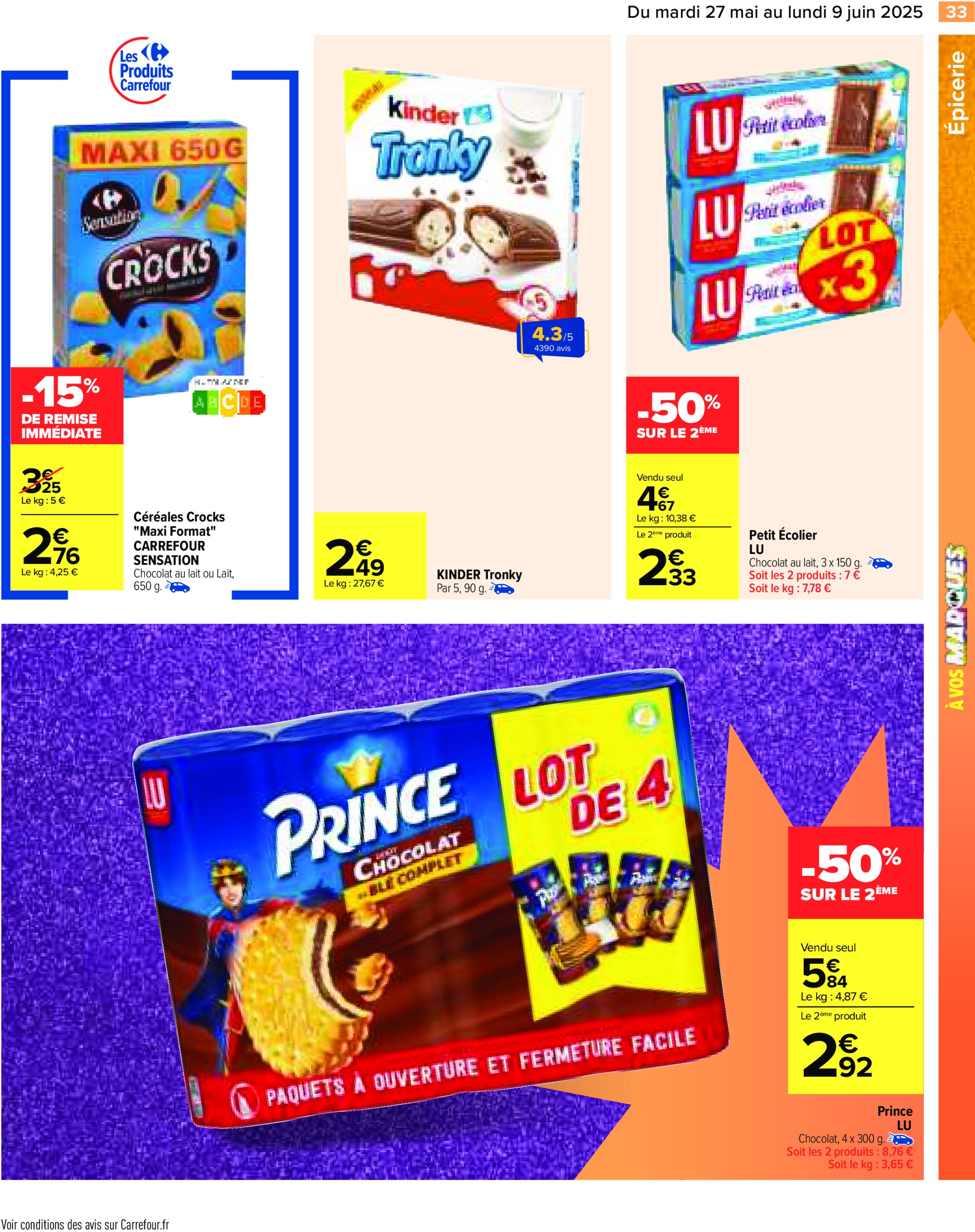 carrefour - Catalogue Carrefour valable dès 27/05 - 09/06 - page: 35 carrefour - Catalogue Carrefour valable dès 27/05 - 09/06 - page: 35