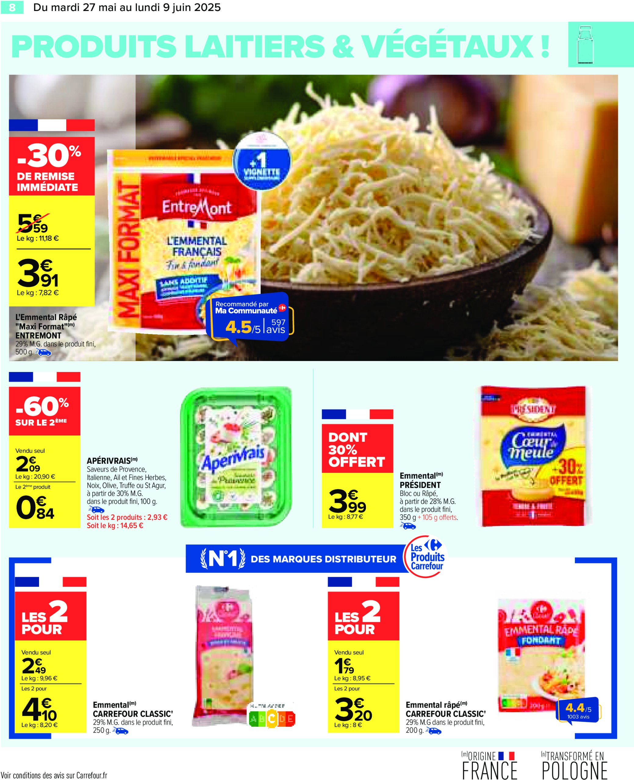 carrefour - Catalogue Carrefour valable dès 27/05 - 09/06 - page: 10 carrefour - Catalogue Carrefour valable dès 27/05 - 09/06 - page: 10