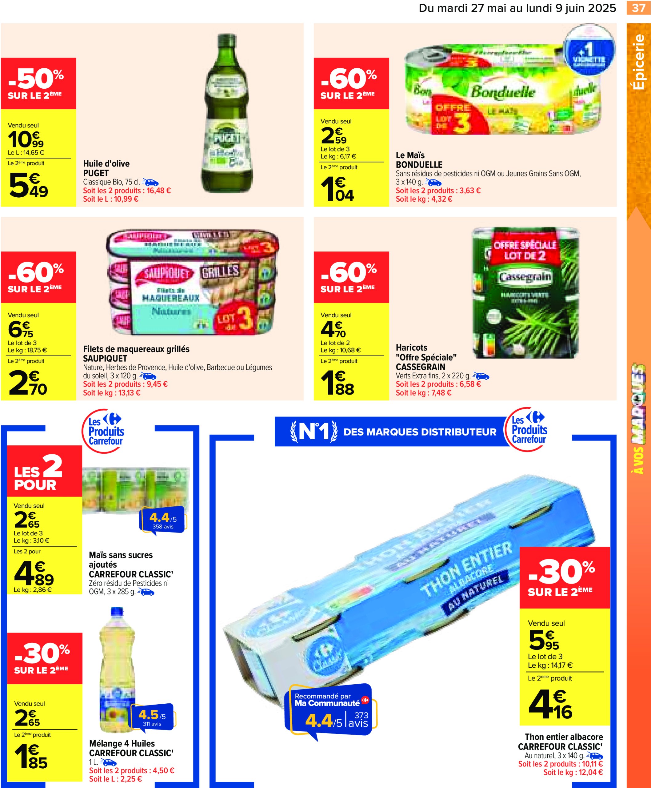 carrefour - Catalogue Carrefour valable dès 27/05 - 09/06 - page: 39 carrefour - Catalogue Carrefour valable dès 27/05 - 09/06 - page: 39