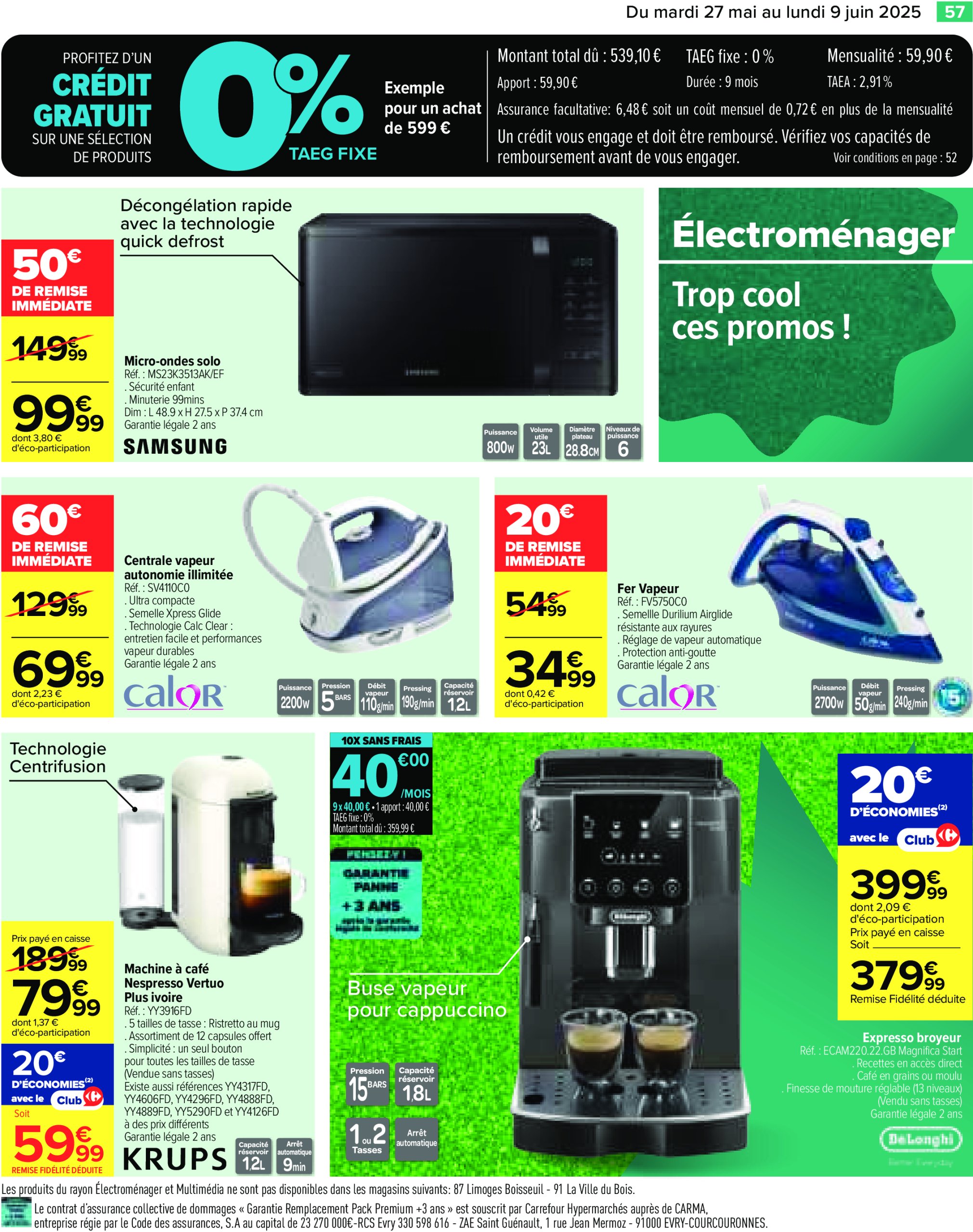 carrefour - Catalogue Carrefour valable dès 27/05 - 09/06 - page: 59 carrefour - Catalogue Carrefour valable dès 27/05 - 09/06 - page: 59