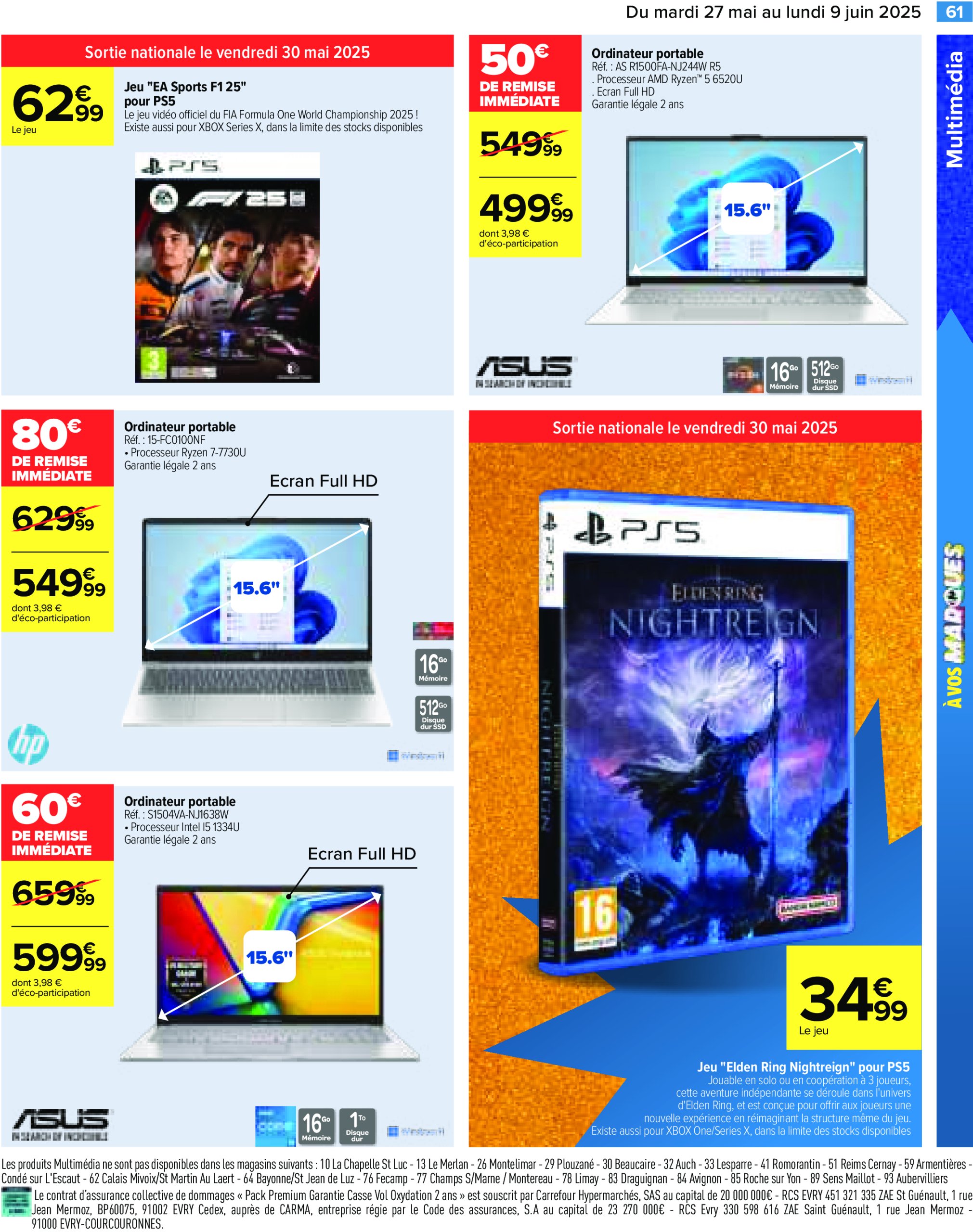 carrefour - Catalogue Carrefour valable dès 27/05 - 09/06 - page: 63 carrefour - Catalogue Carrefour valable dès 27/05 - 09/06 - page: 63