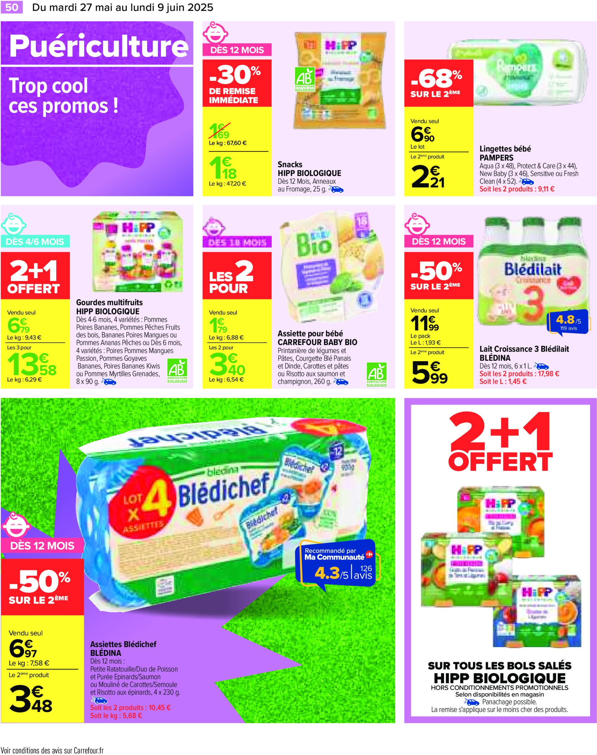 carrefour - Catalogue Carrefour valable dès 27/05 - 09/06 - page: 52 carrefour - Catalogue Carrefour valable dès 27/05 - 09/06 - page: 52