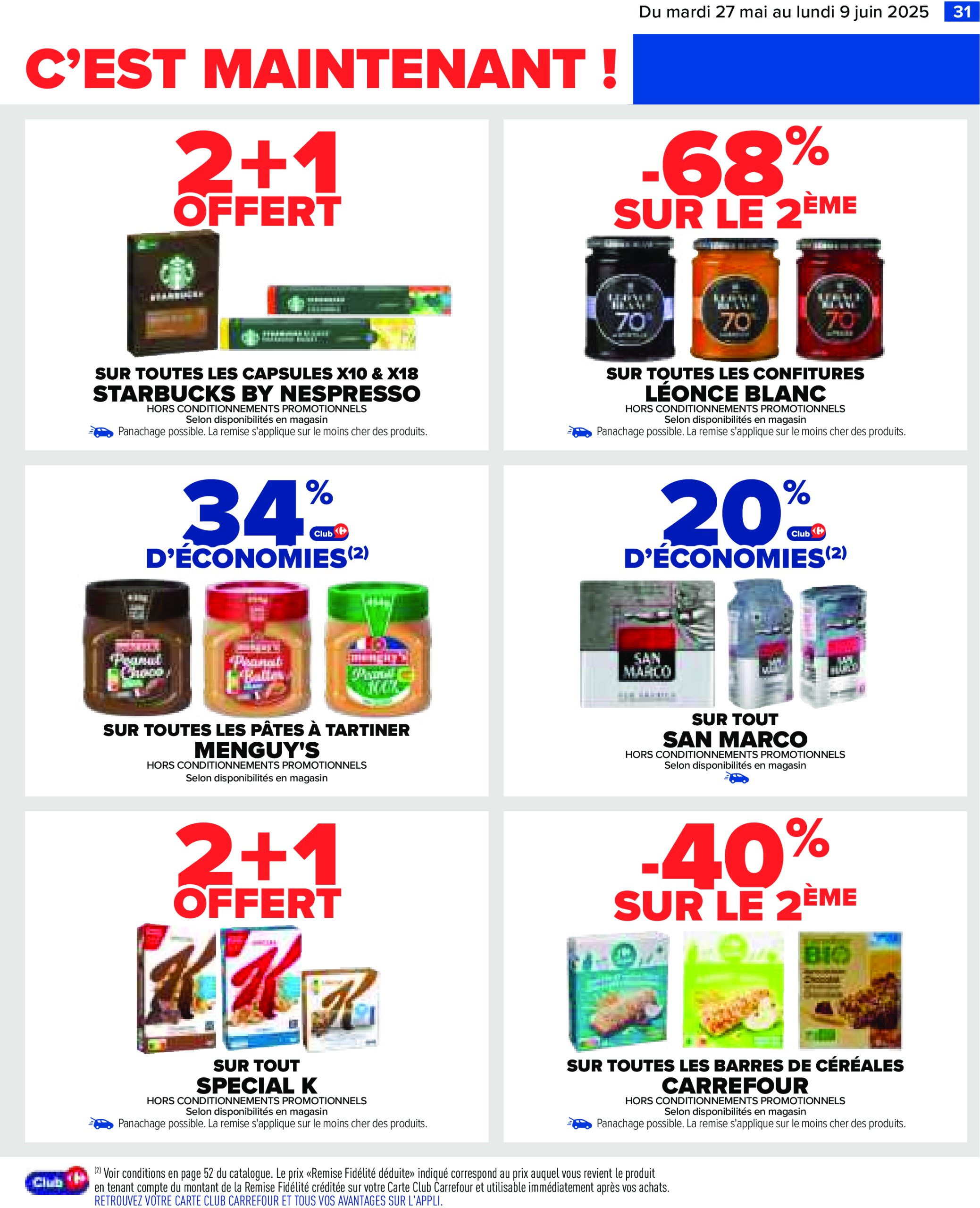 carrefour - Catalogue Carrefour valable dès 27/05 - 09/06 - page: 33 carrefour - Catalogue Carrefour valable dès 27/05 - 09/06 - page: 33