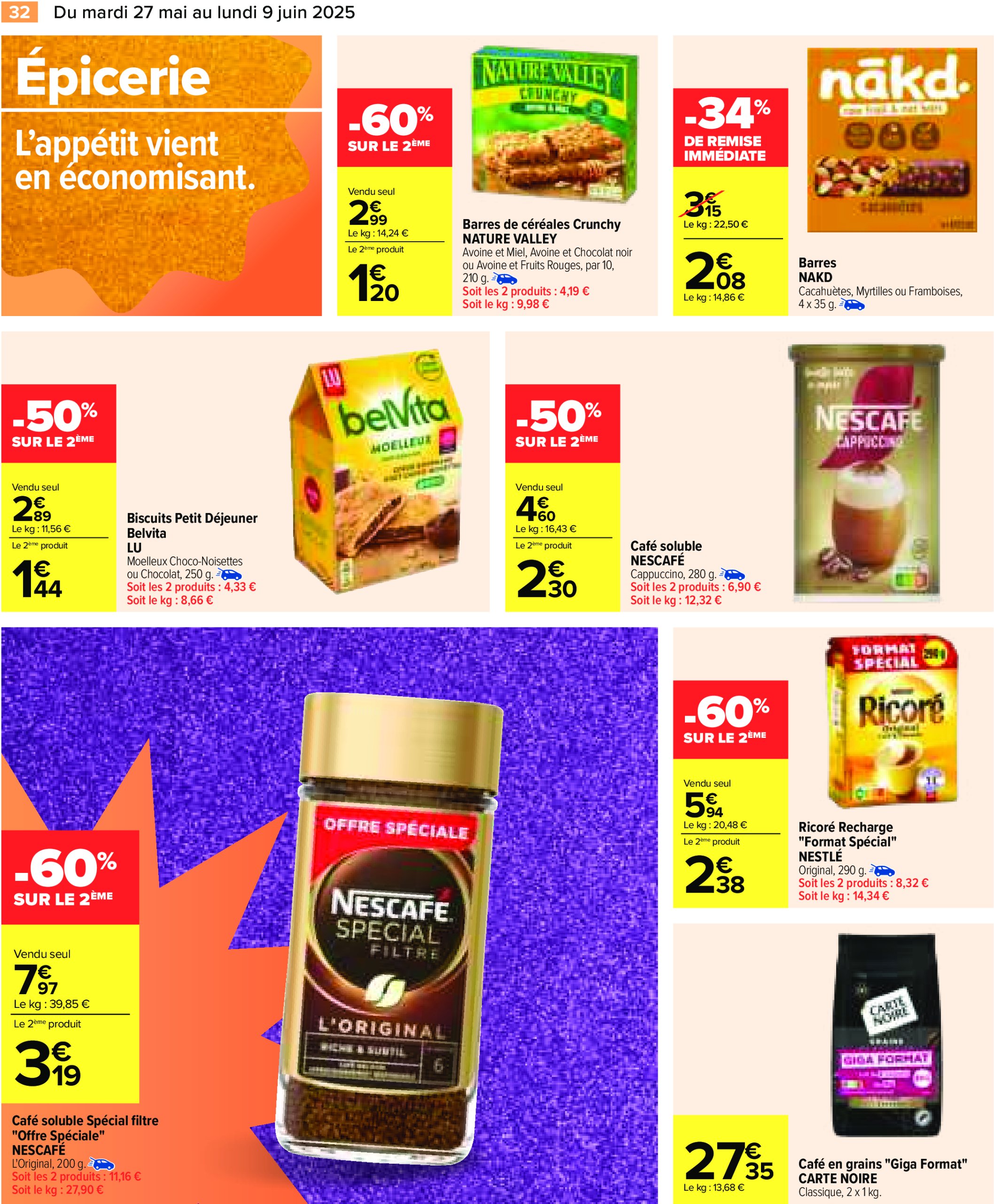 carrefour - Catalogue Carrefour valable dès 27/05 - 09/06 - page: 34 carrefour - Catalogue Carrefour valable dès 27/05 - 09/06 - page: 34
