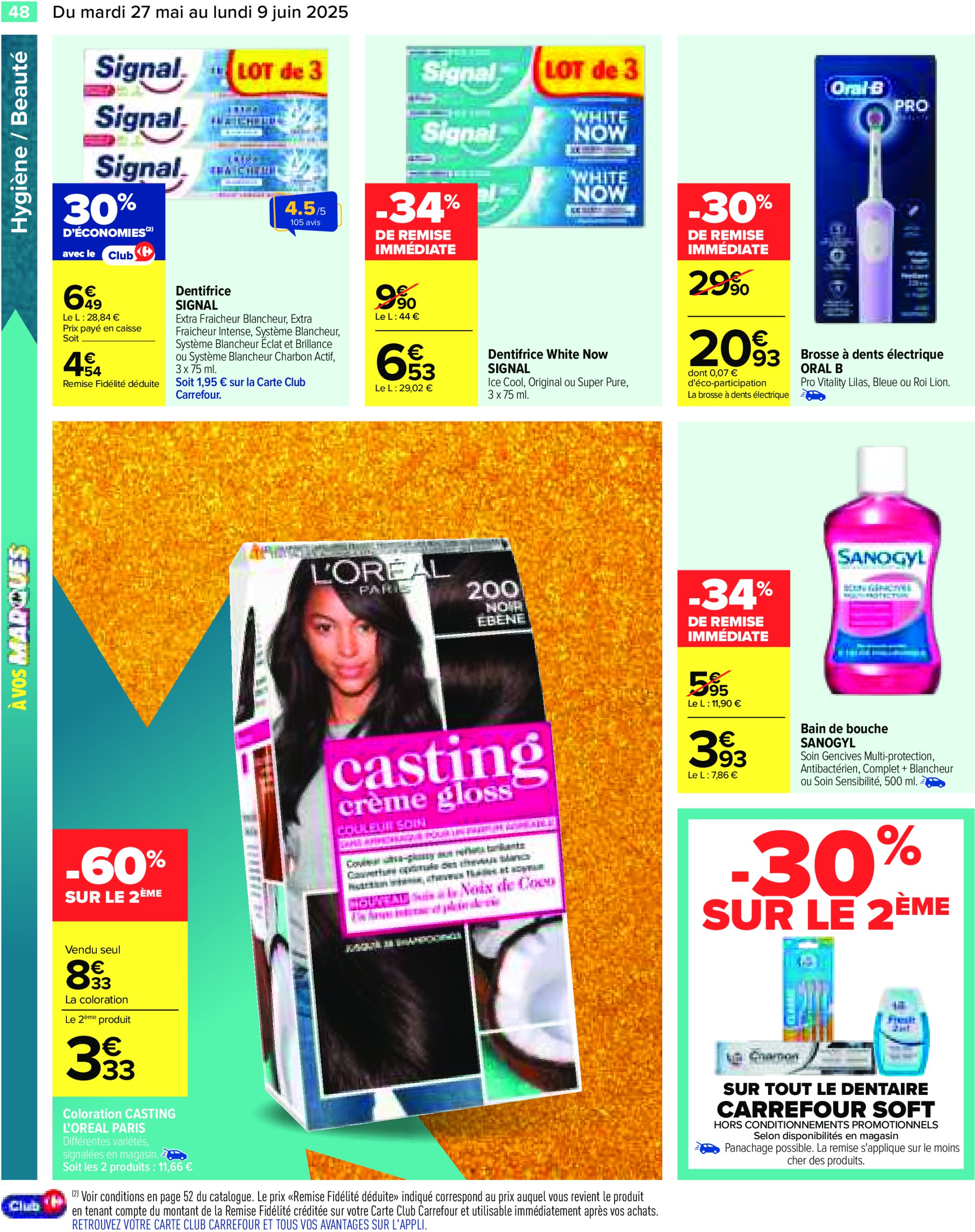 carrefour - Catalogue Carrefour valable dès 27/05 - 09/06 - page: 50 carrefour - Catalogue Carrefour valable dès 27/05 - 09/06 - page: 50