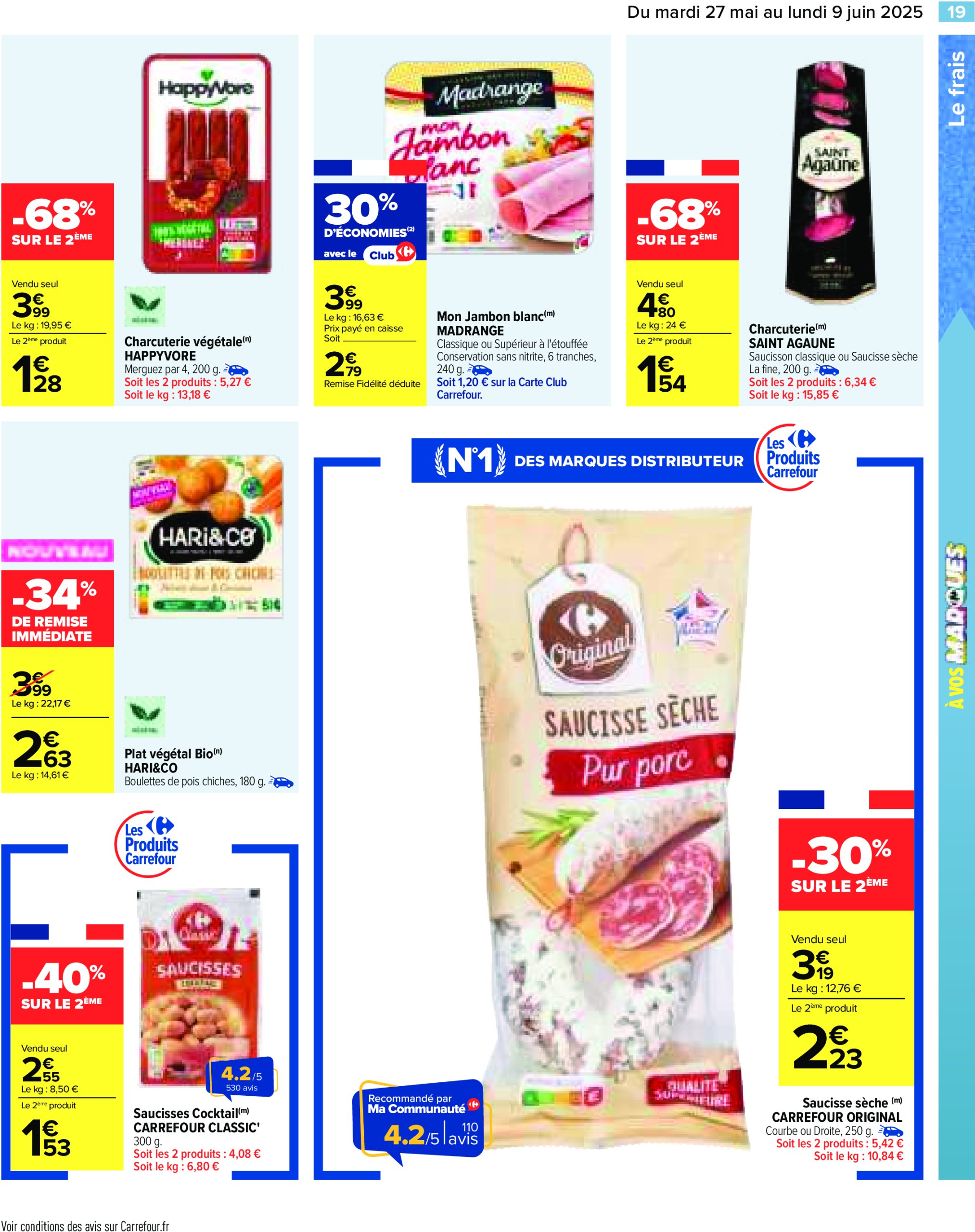 carrefour - Catalogue Carrefour valable dès 27/05 - 09/06 - page: 21 carrefour - Catalogue Carrefour valable dès 27/05 - 09/06 - page: 21