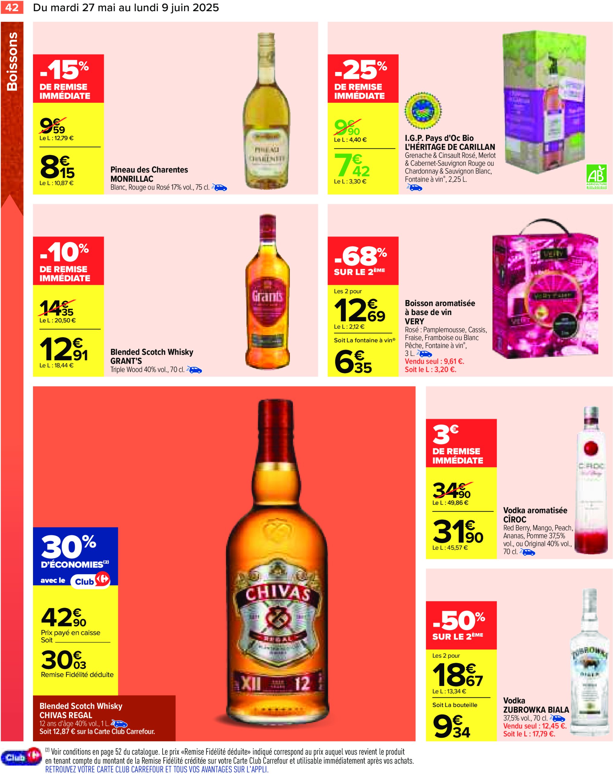 carrefour - Catalogue Carrefour valable dès 27/05 - 09/06 - page: 44 carrefour - Catalogue Carrefour valable dès 27/05 - 09/06 - page: 44