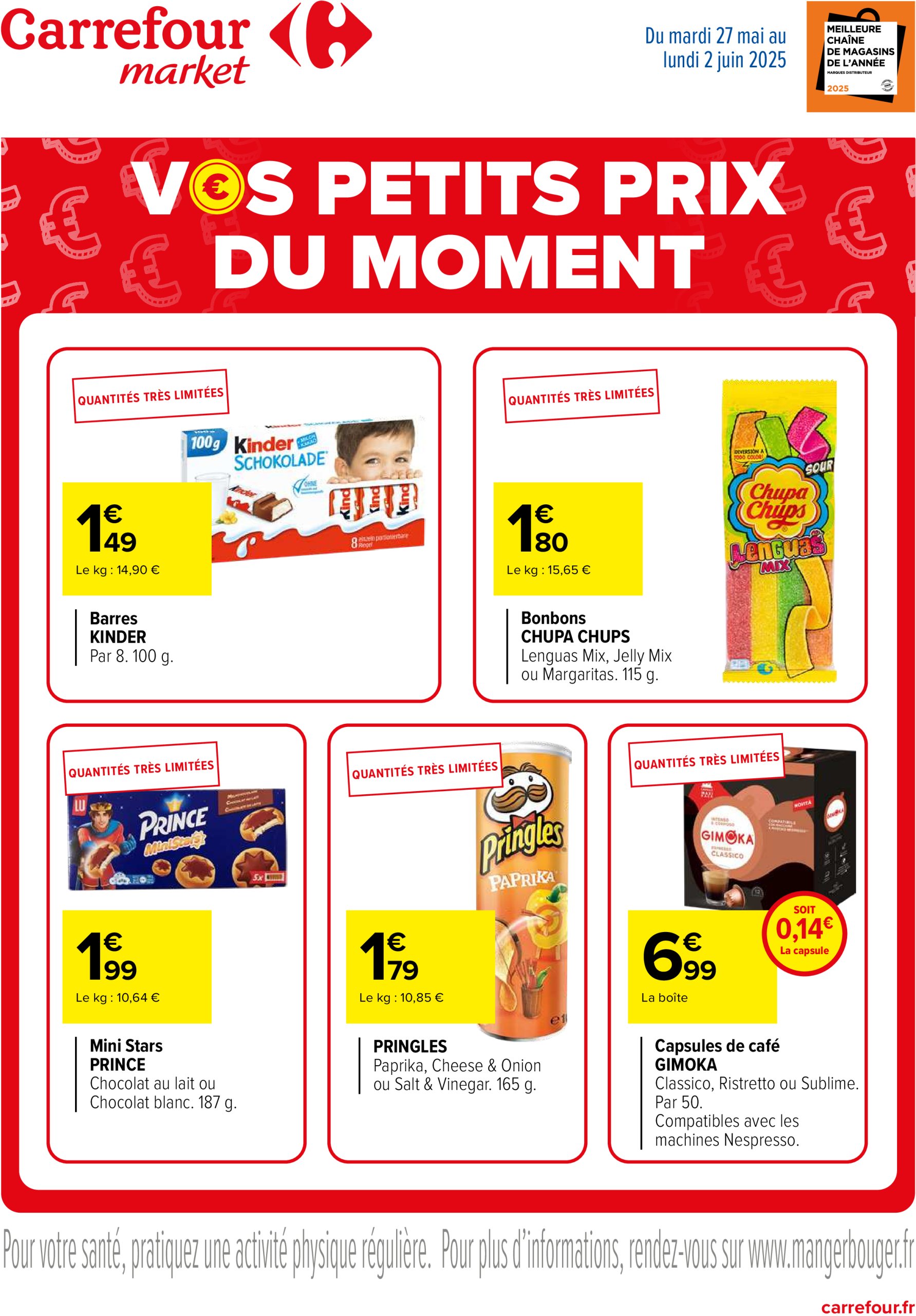 carrefour - Catalogue Carrefour - Vos petits prix du moment valable dès 27/05 - 02/06