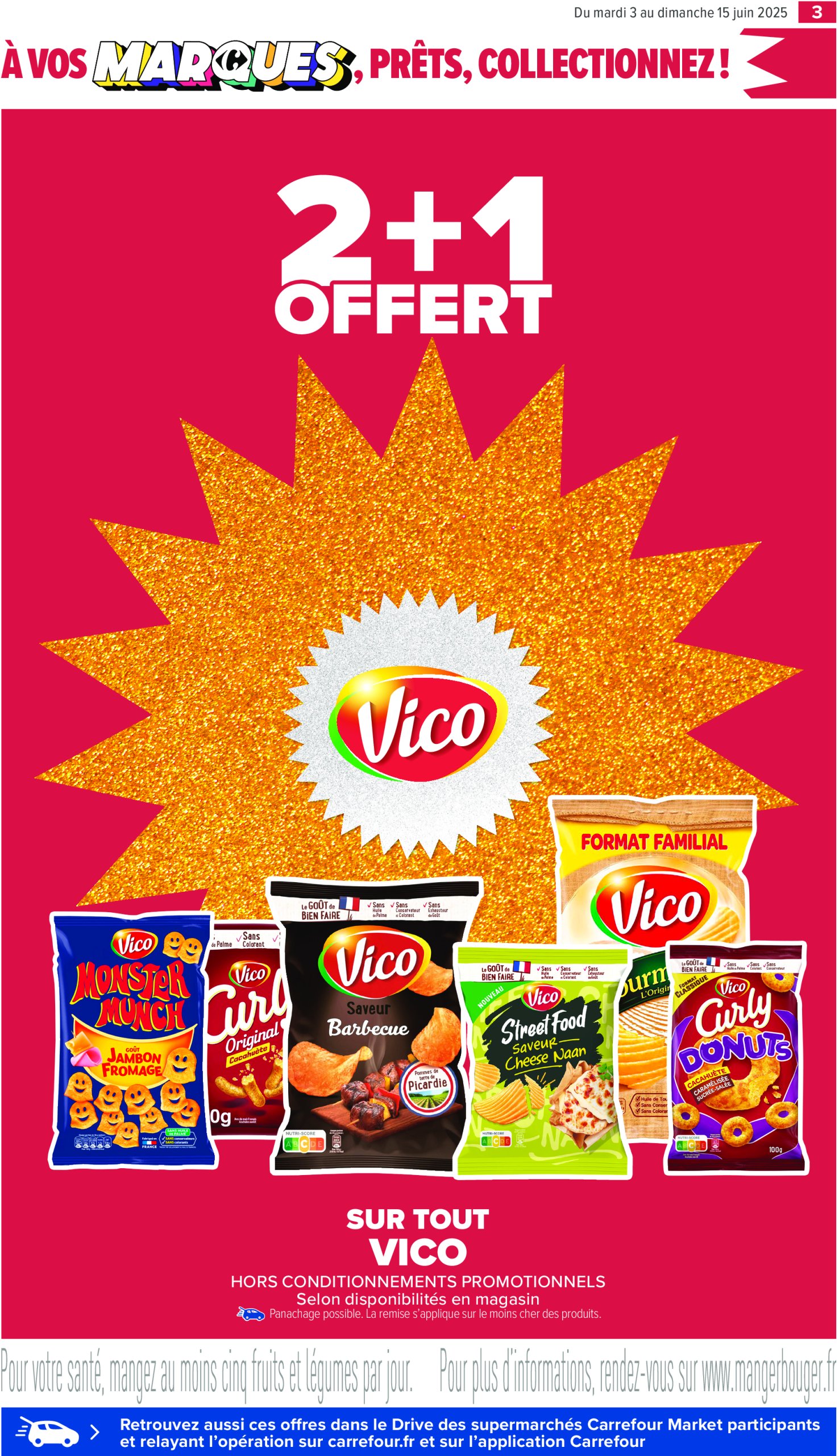 carrefour - Catalogue Carrefour - Market valable dès 03/06 - 15/06 - page: 3
