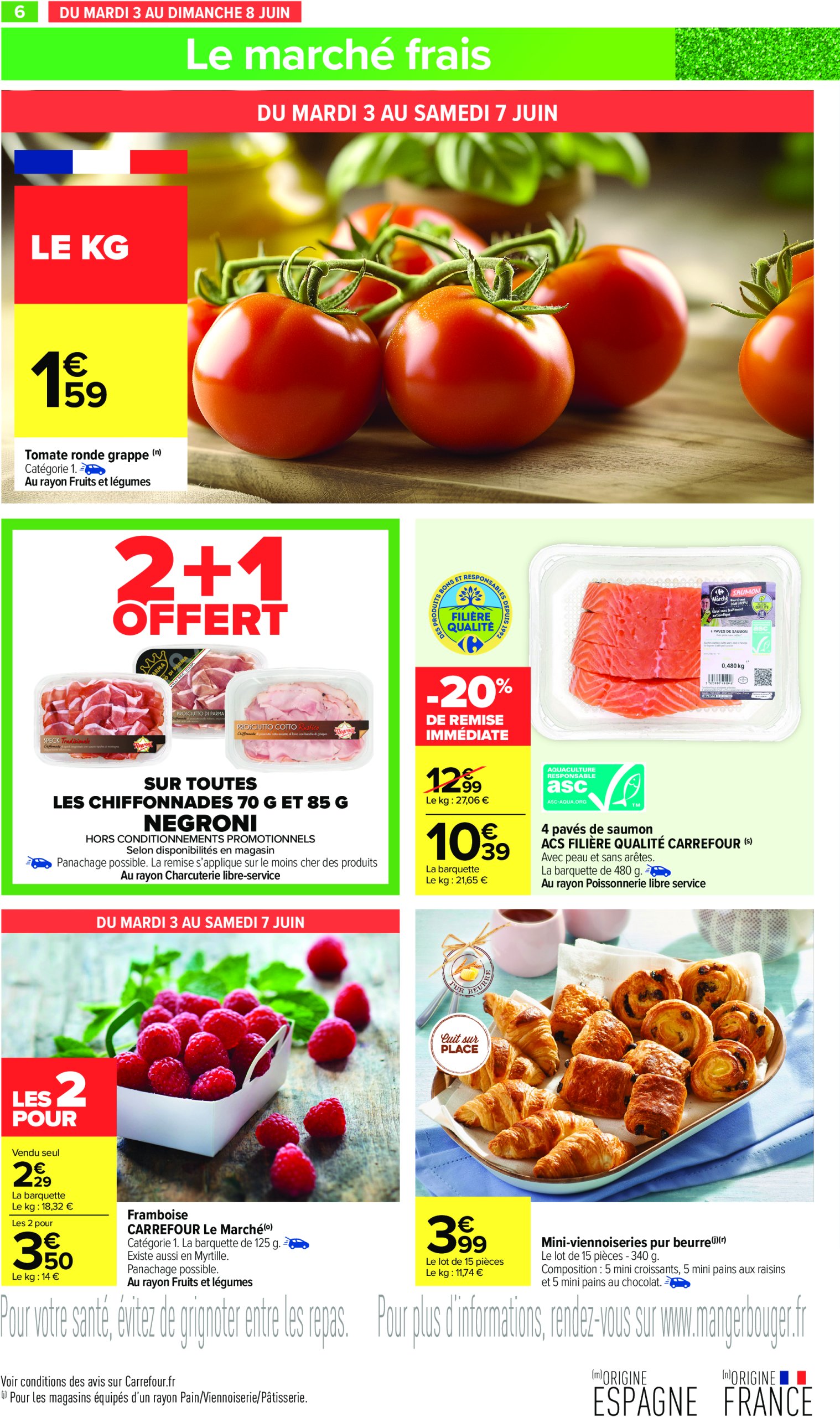 carrefour - Catalogue Carrefour - Market valable dès 03/06 - 15/06 - page: 6